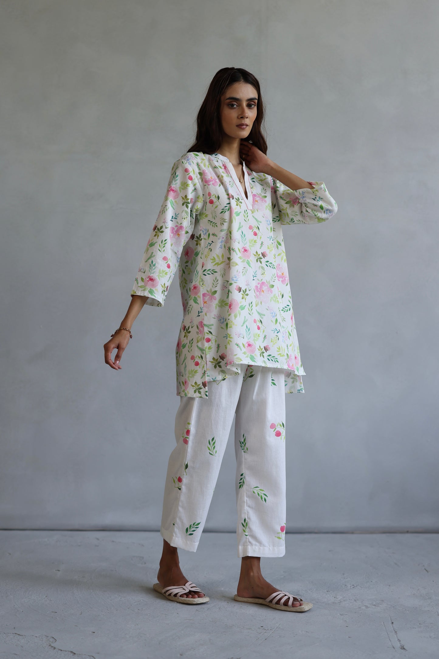 Hyacinth Tunic Set
