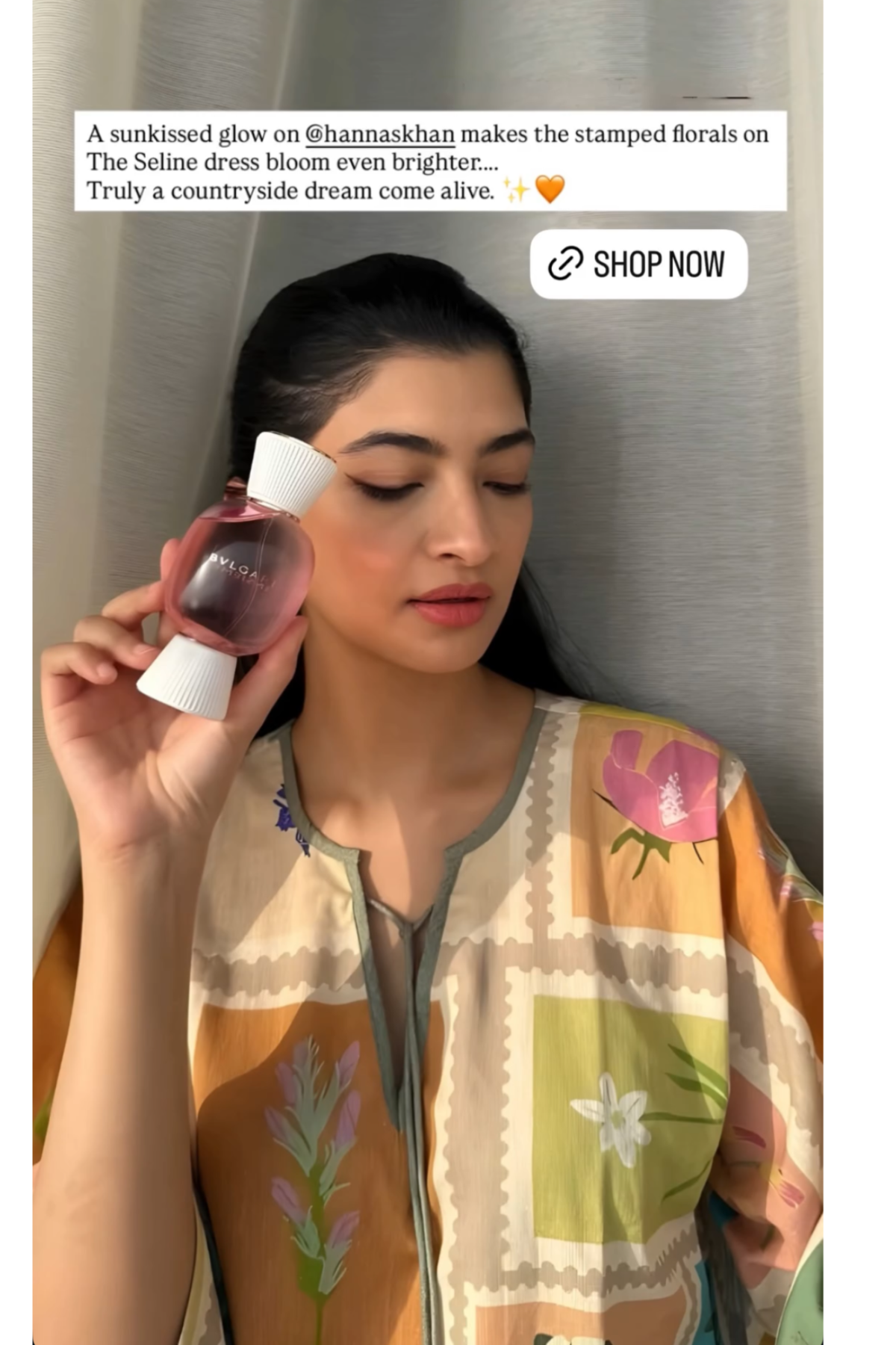 Hanna Khan In Seline Dress