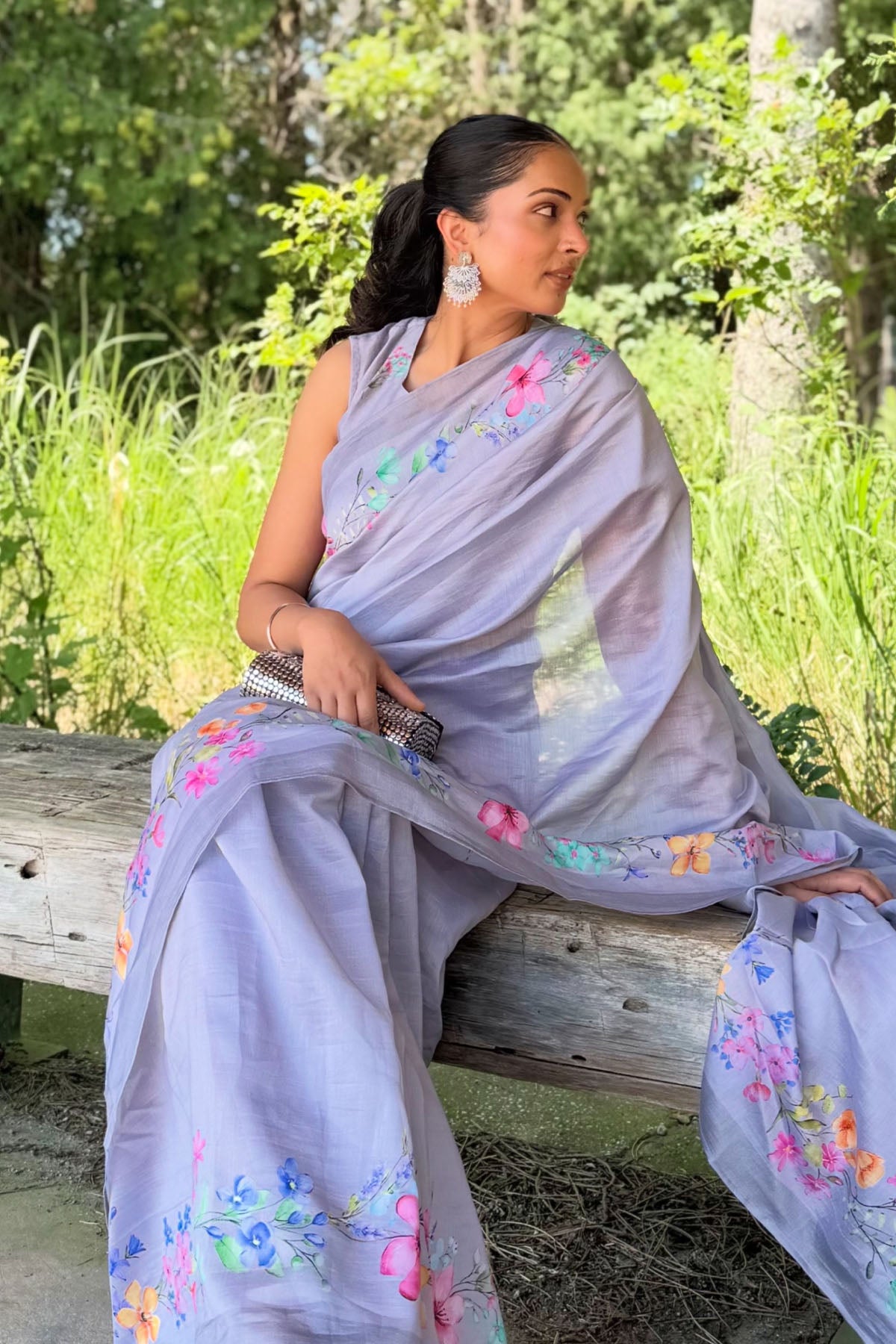 Shreya Singh in Marylebone Saree