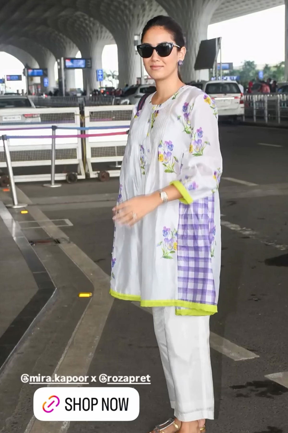 Mira Kapoor in Seminyak Co-ord Set