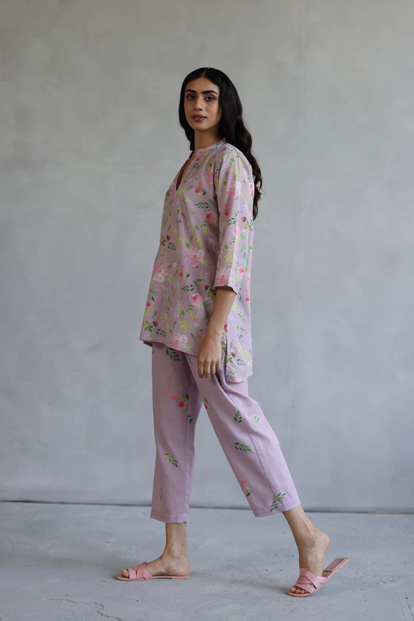 Hyacinth Tunic Set