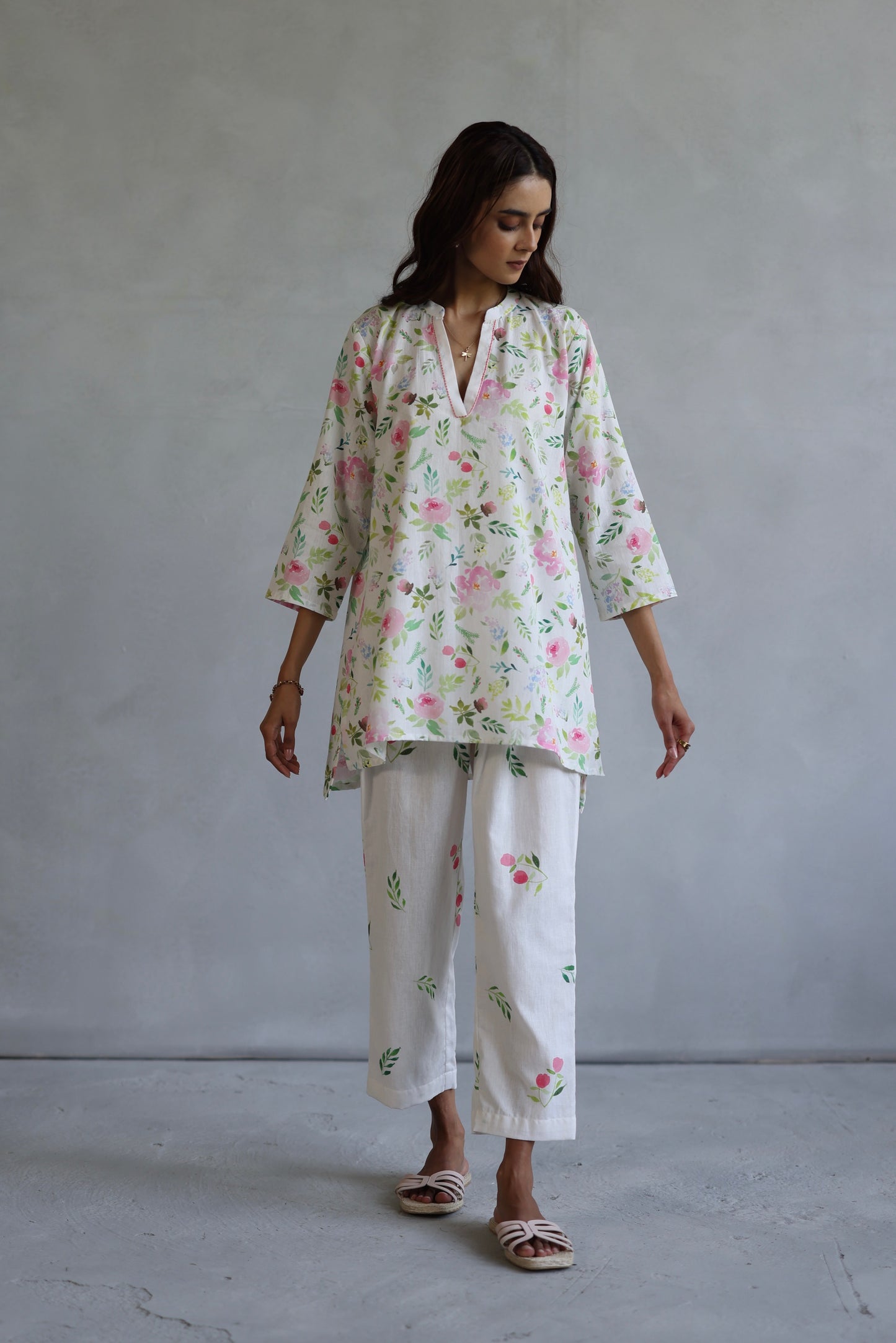 Hyacinth Tunic Set