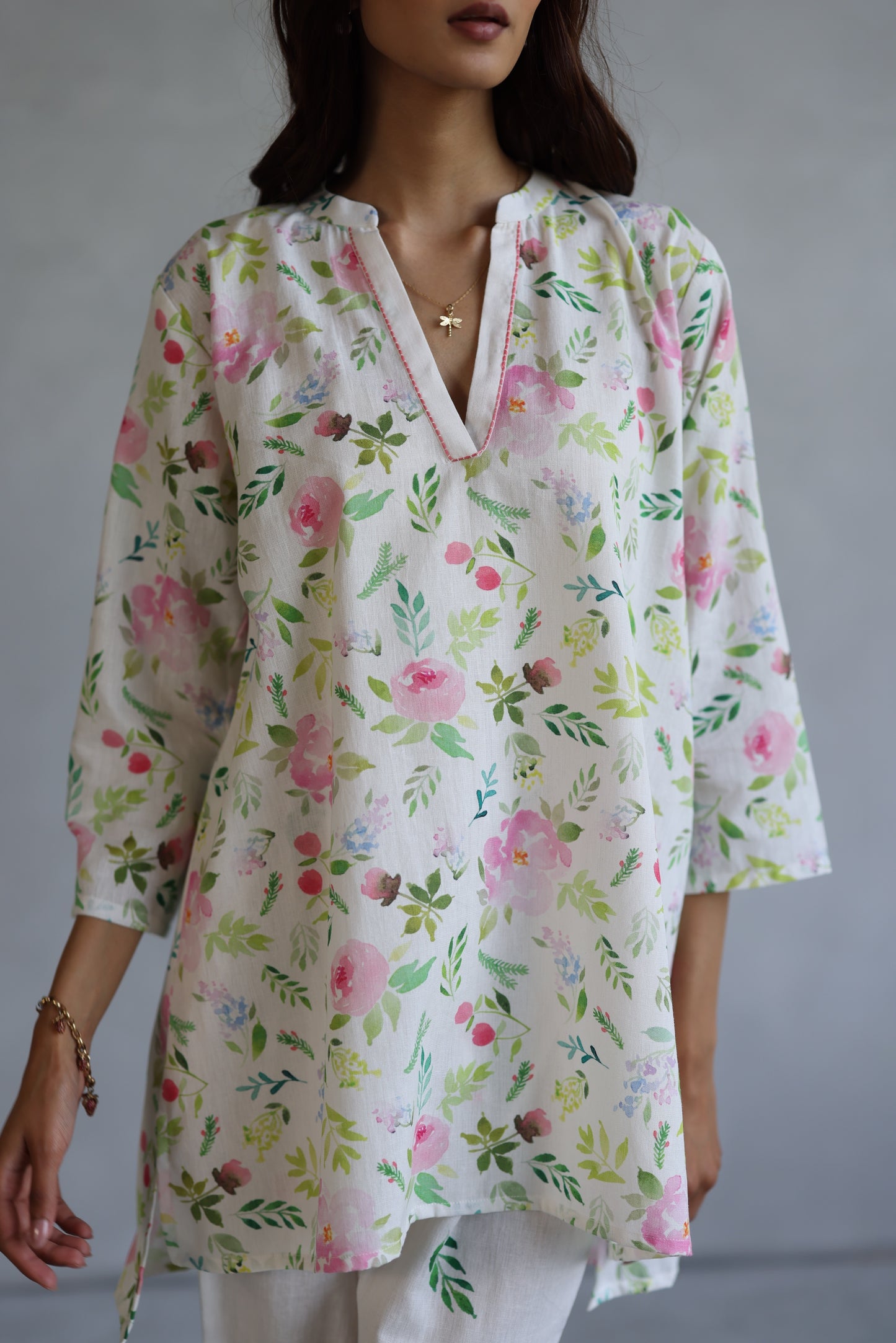 Hyacinth Tunic Set
