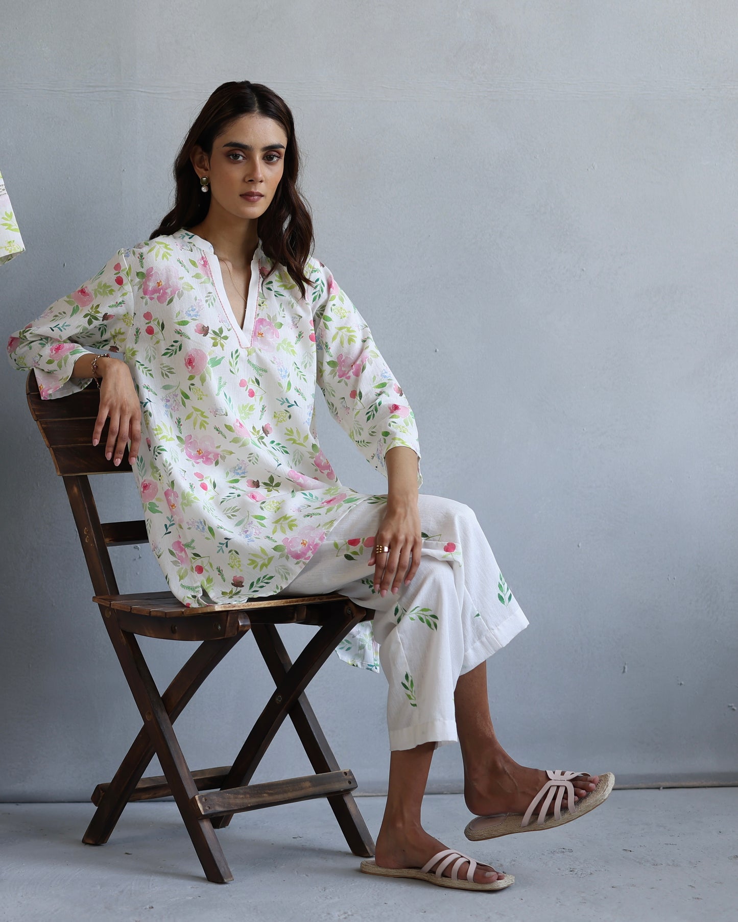 Hyacinth Tunic Set