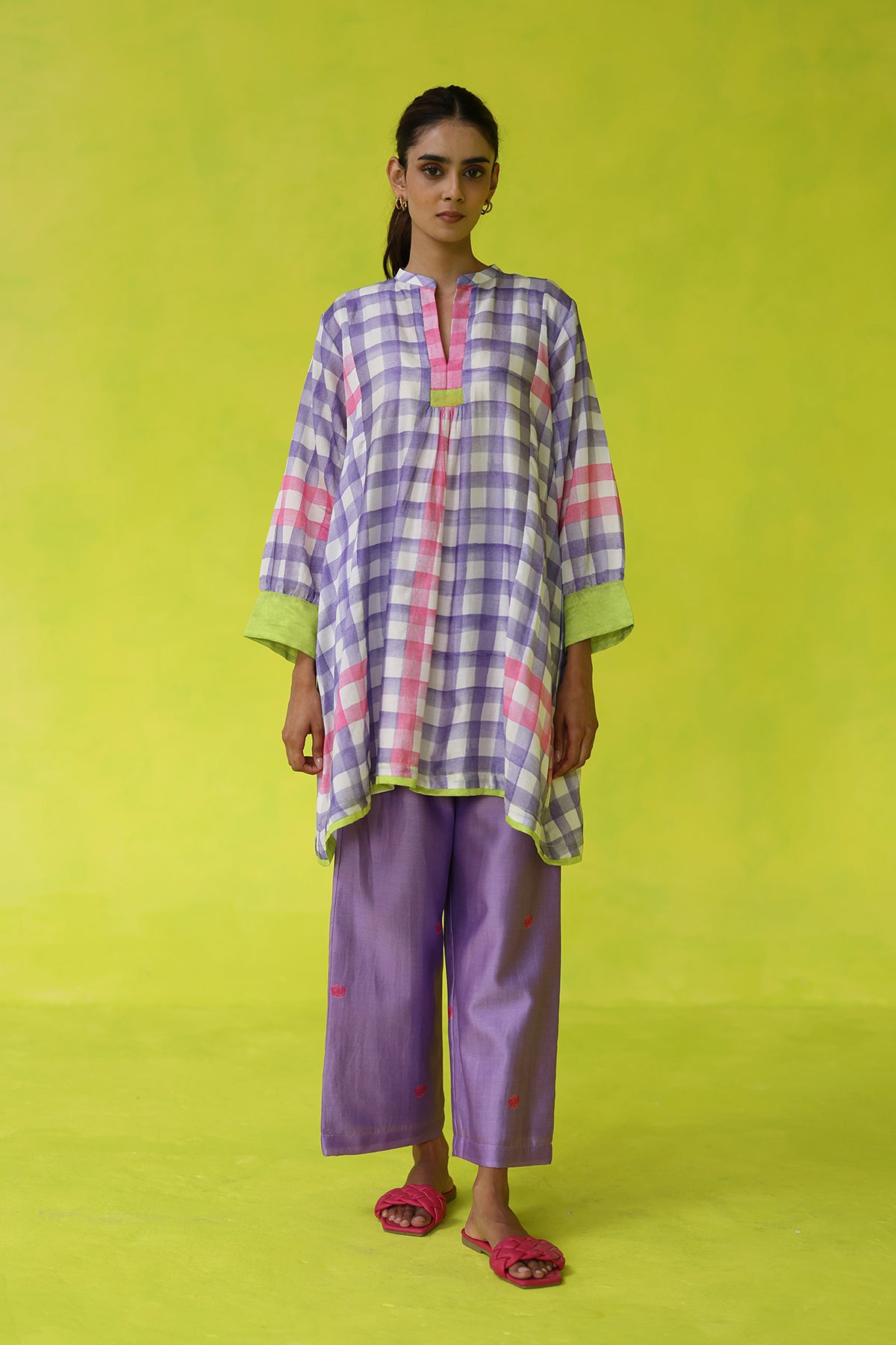 Check in- Check Out Pants