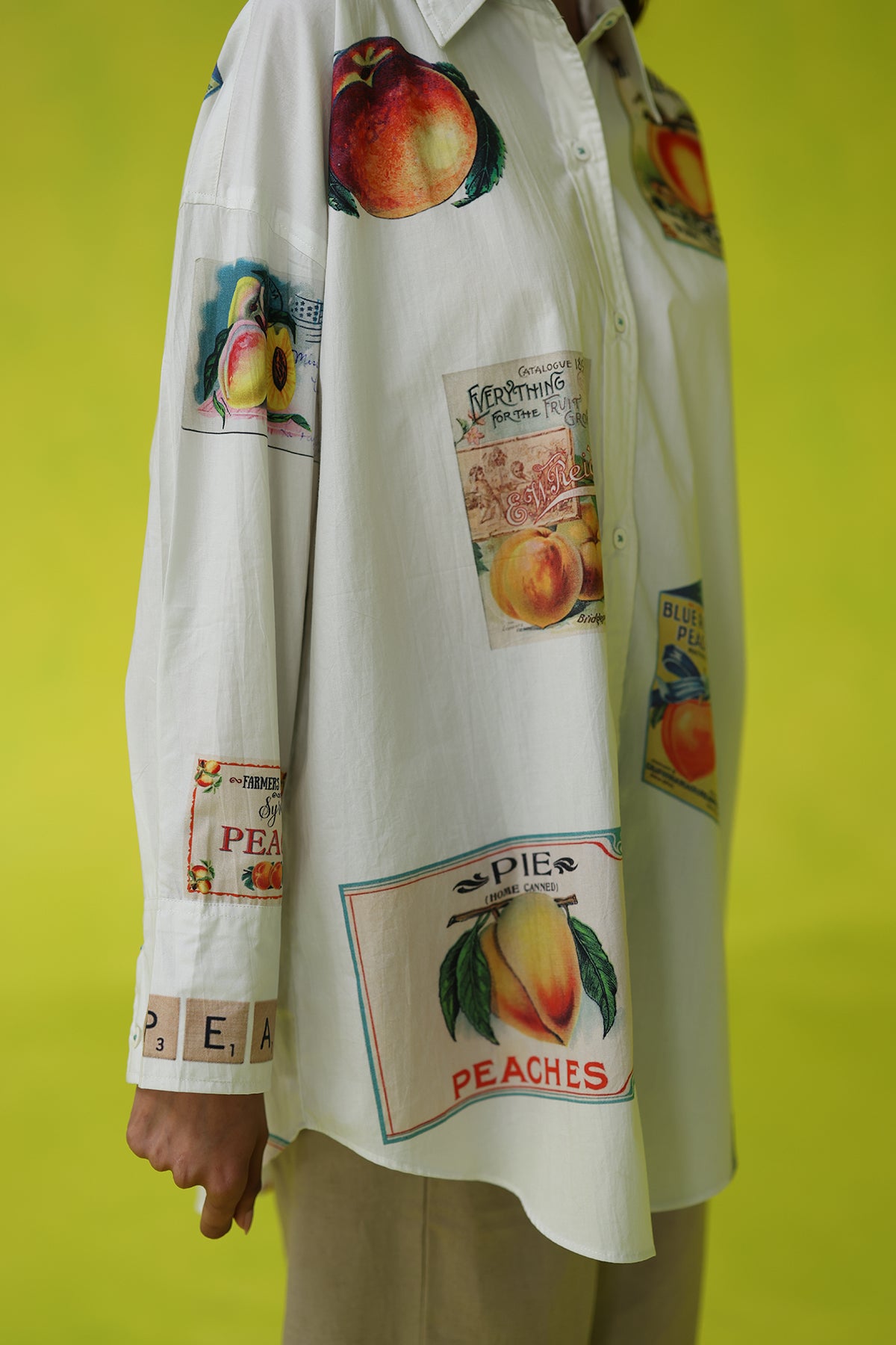California Peaches Oversized Shirt