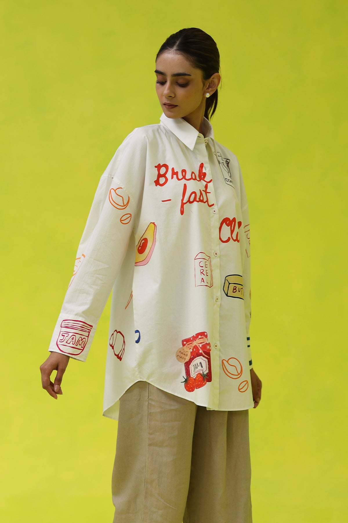 Breakfast Club Oversized Shirt