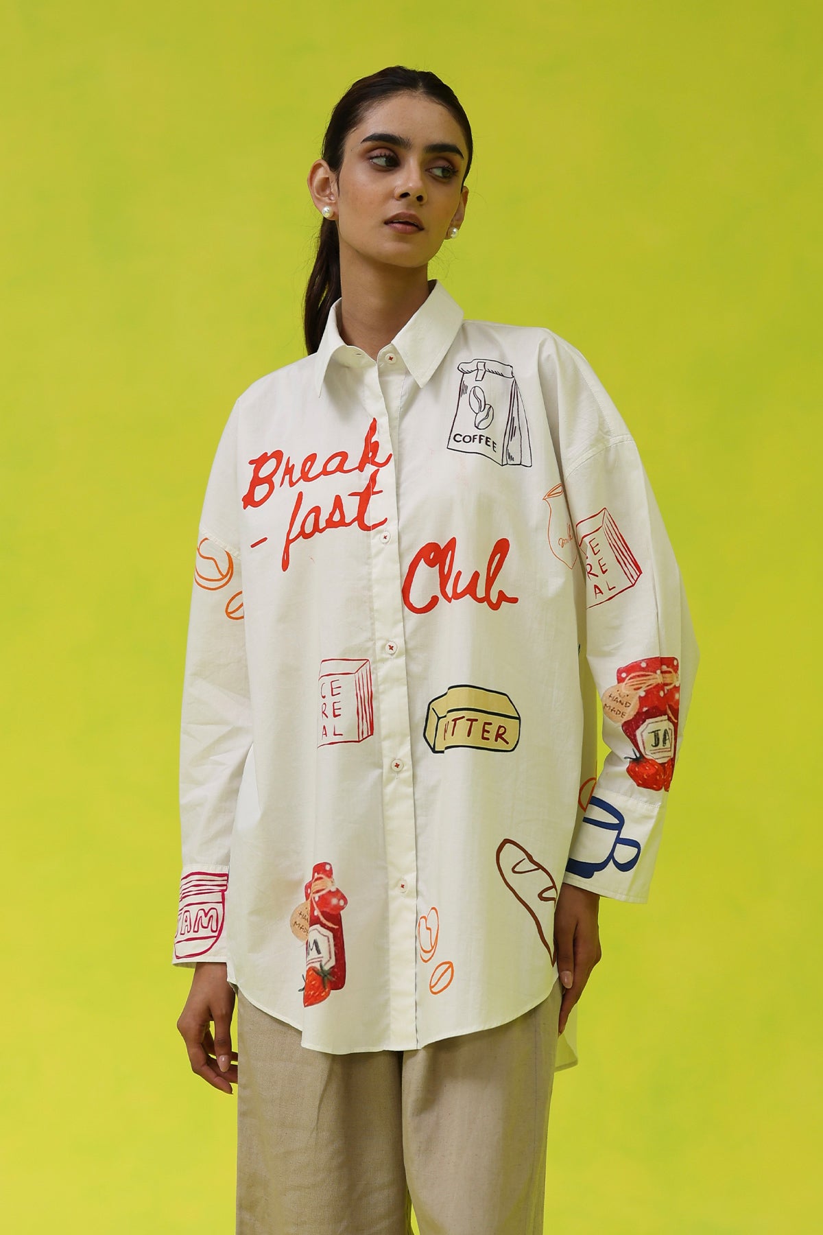 Breakfast Club Oversized Shirt