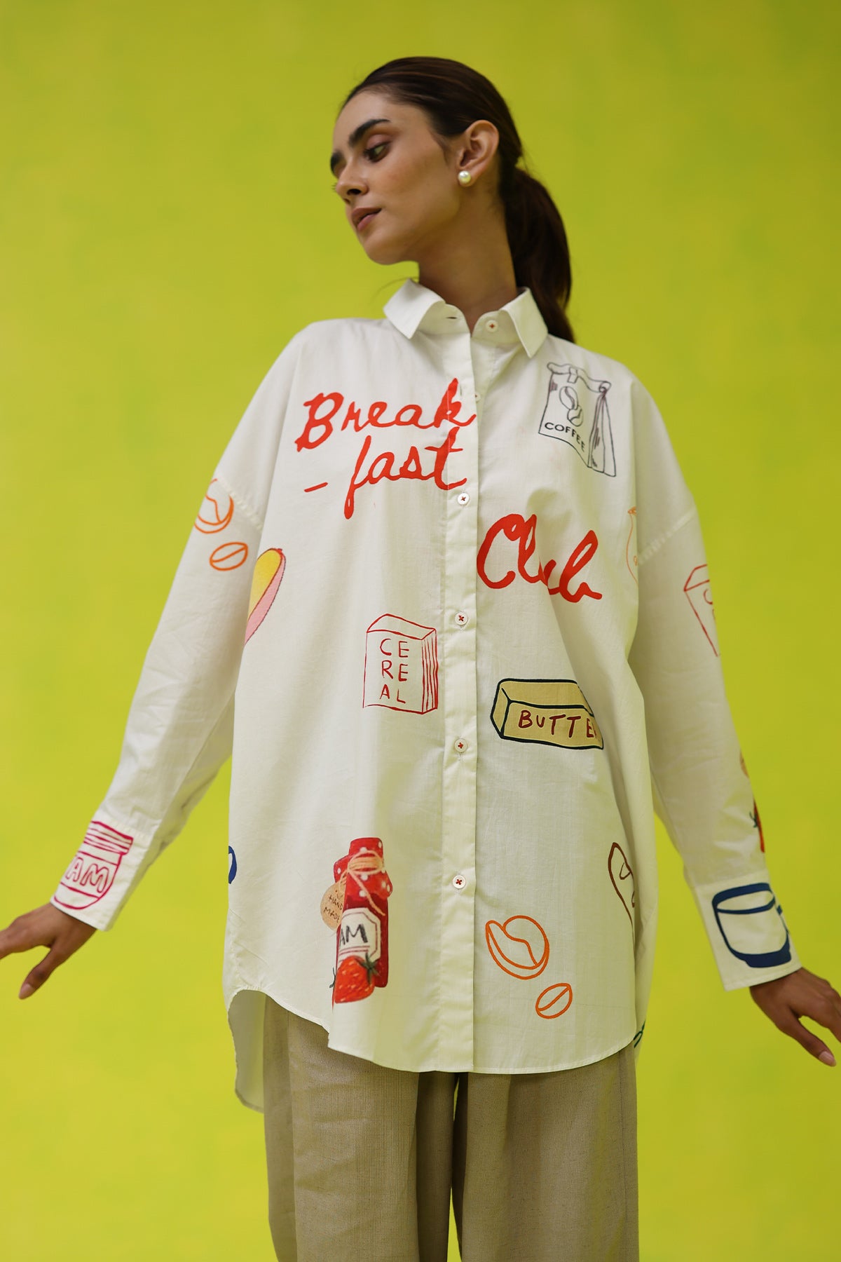 Breakfast Club Oversized Shirt