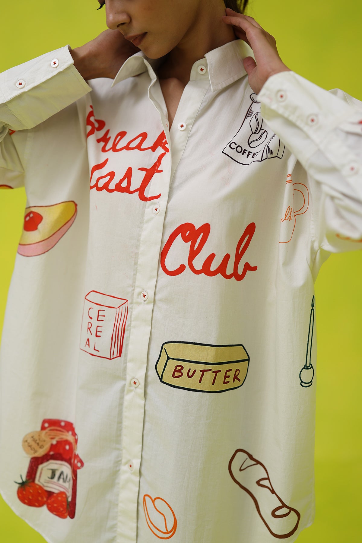 Breakfast Club Oversized Shirt