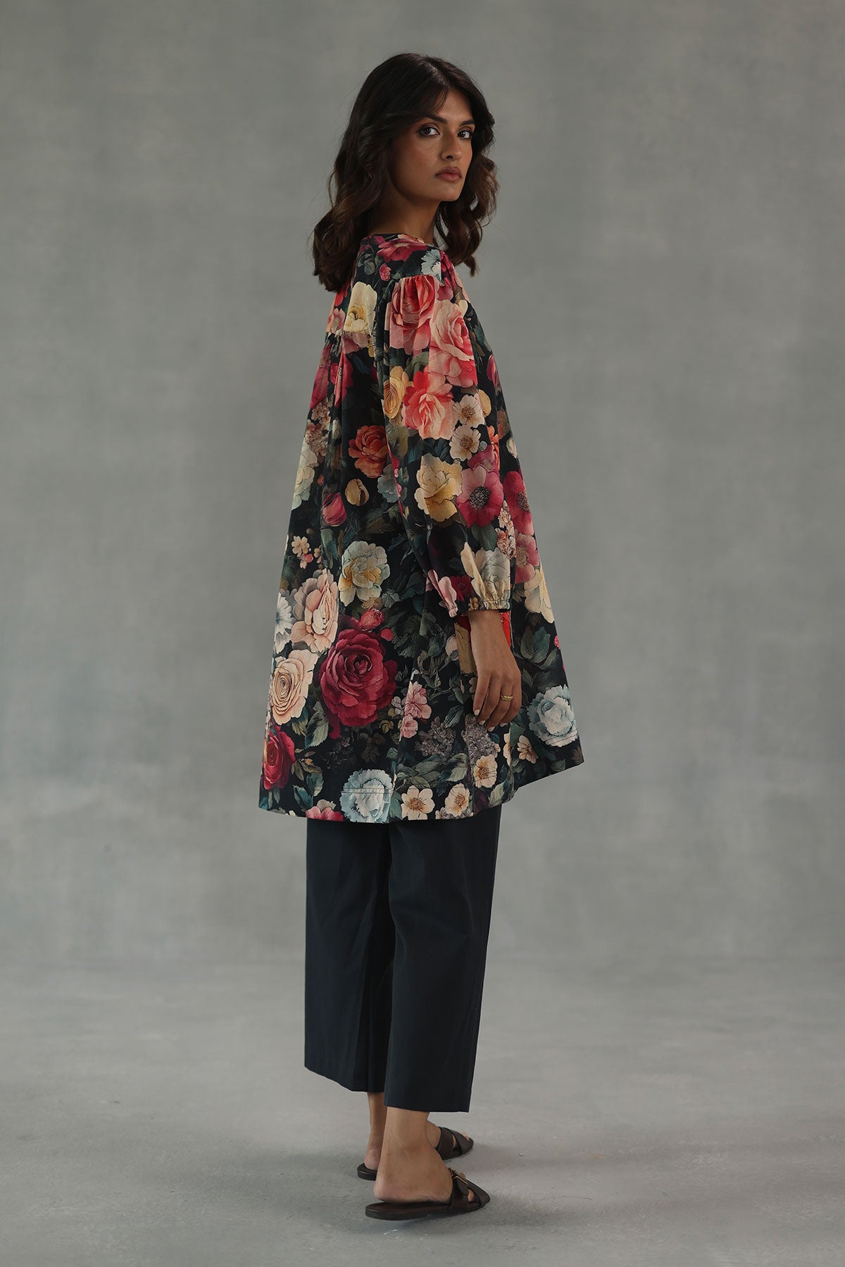 Rose Dusk Tunic Set