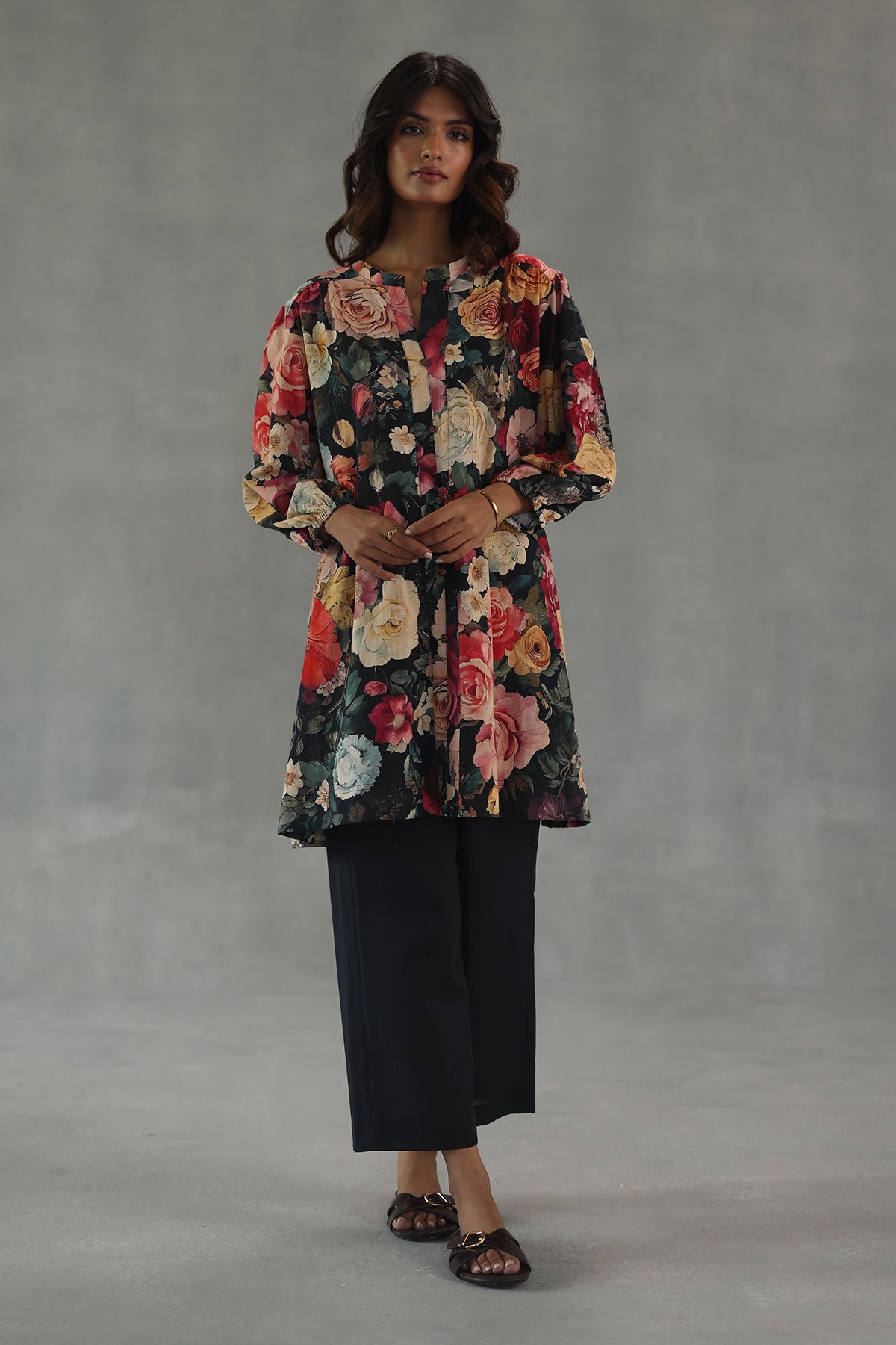 Rose Dusk Tunic Set