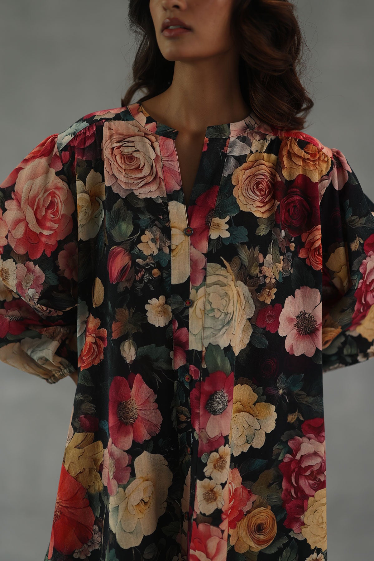 Rose Dusk Tunic Set
