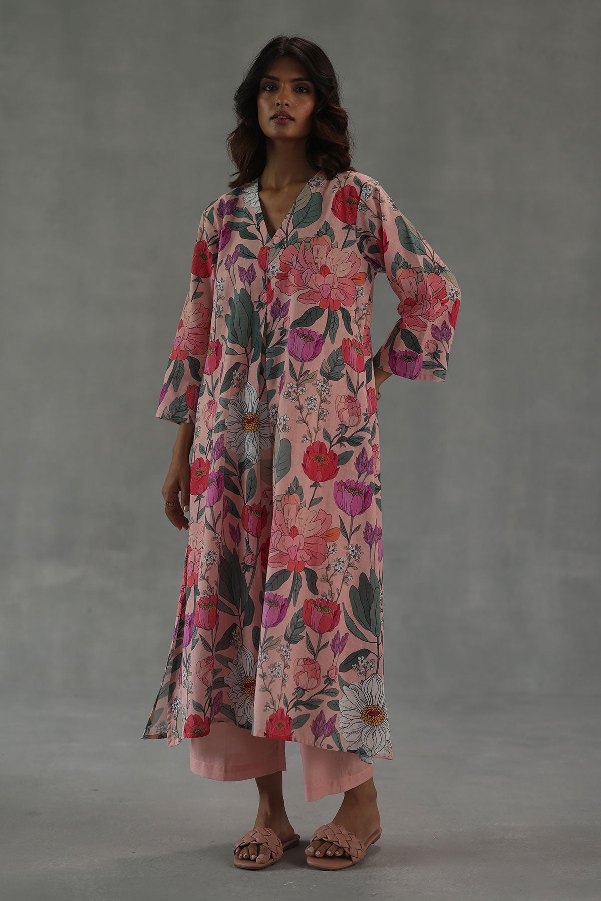 Roseate Kurta Set