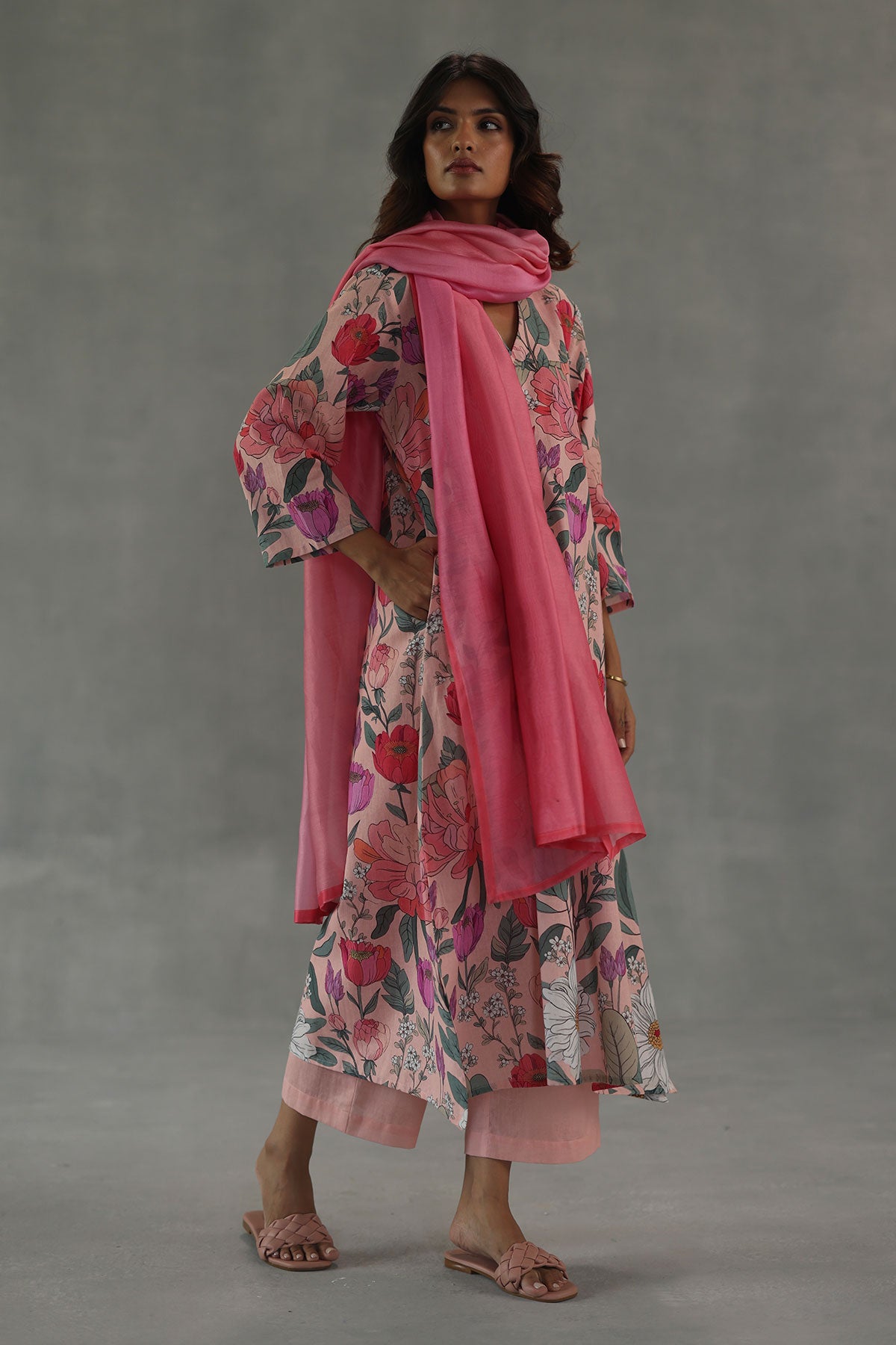 Roseate Kurta Set