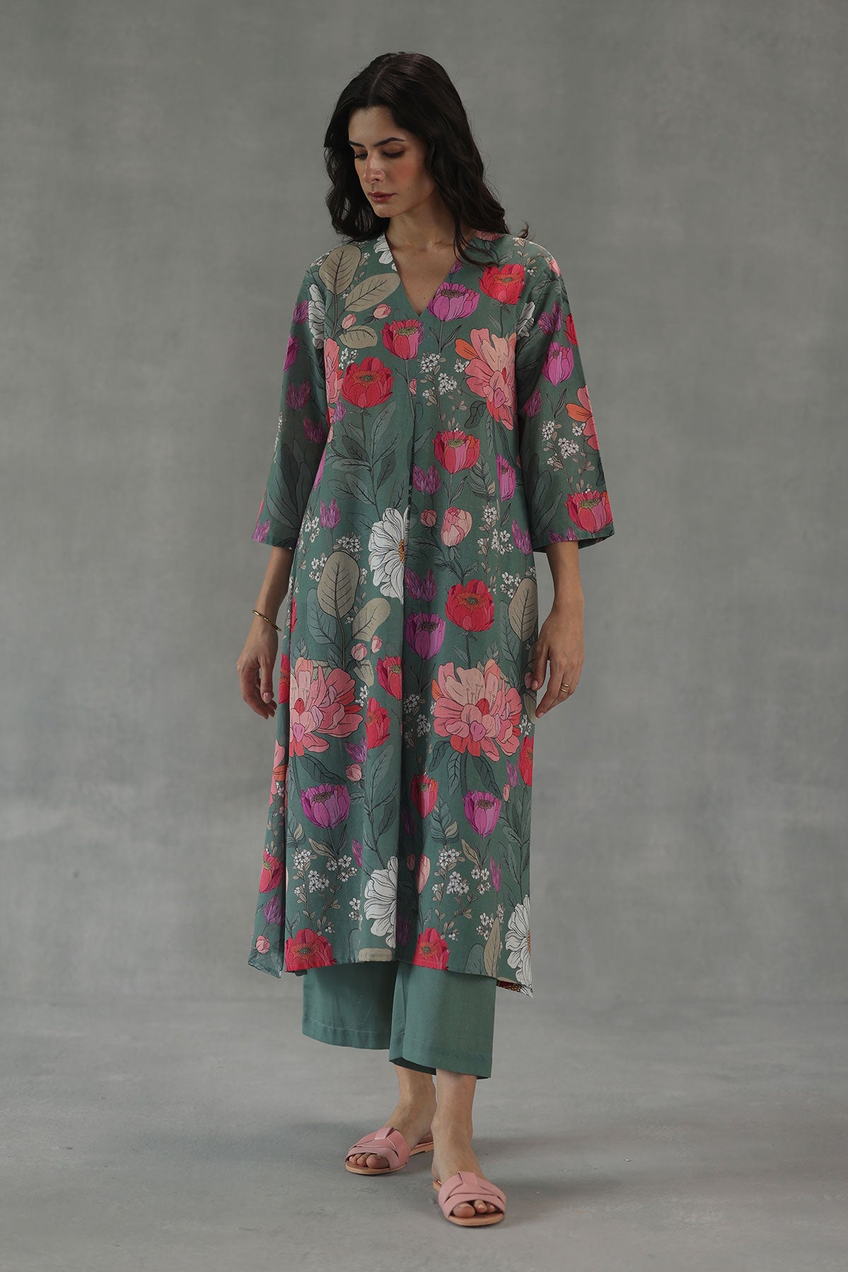 Roseate Kurta Set