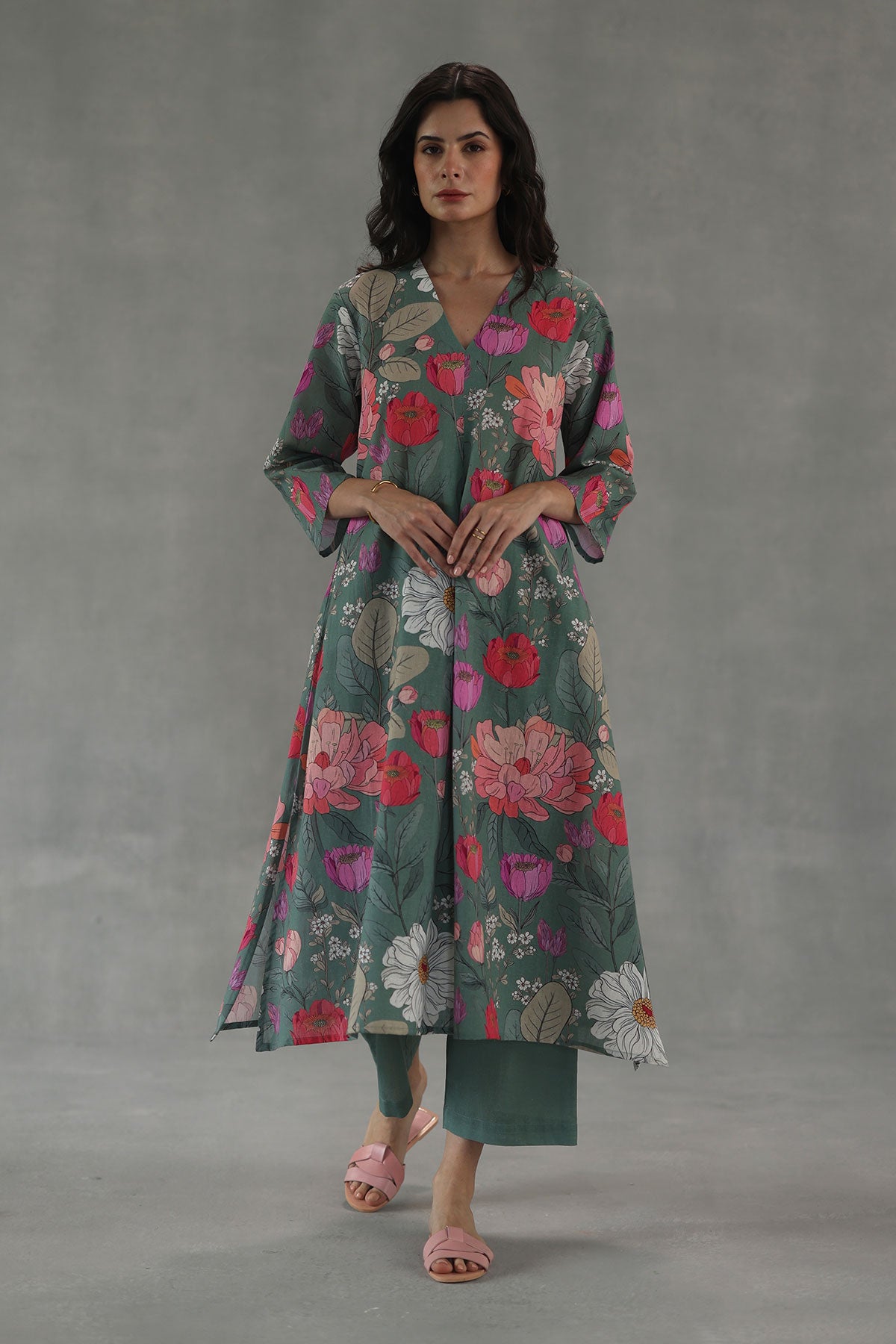Roseate Kurta Set