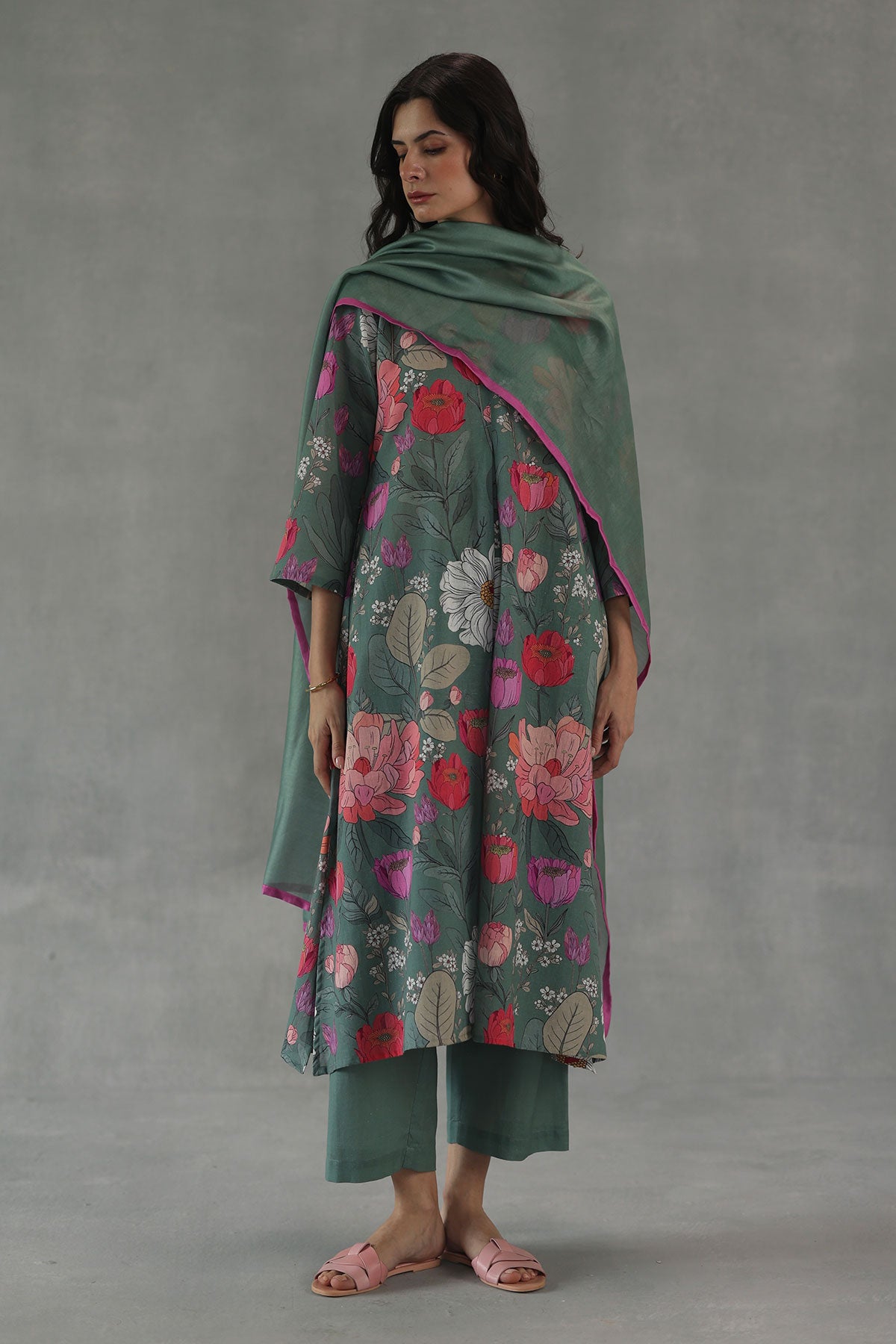 Roseate Kurta Set