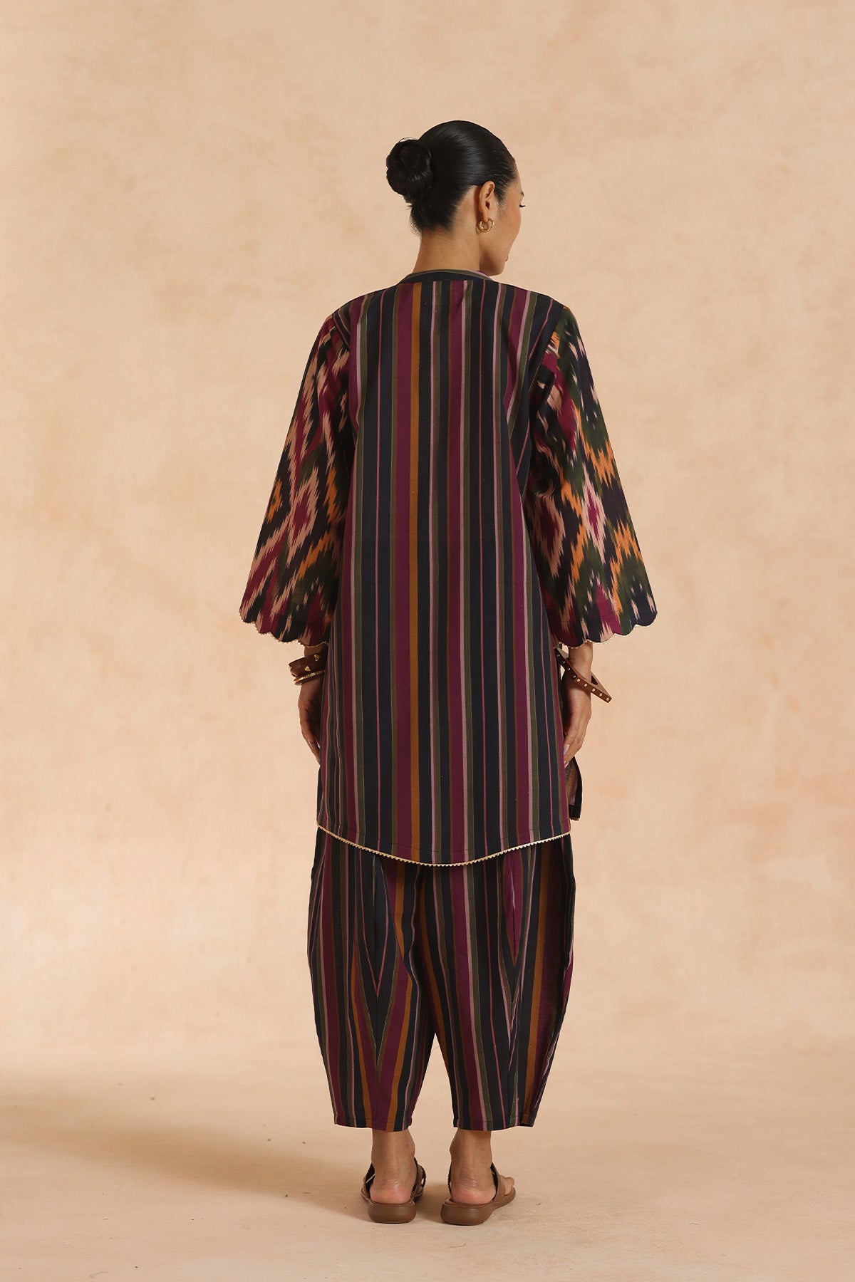 Ikat Tunic Set
