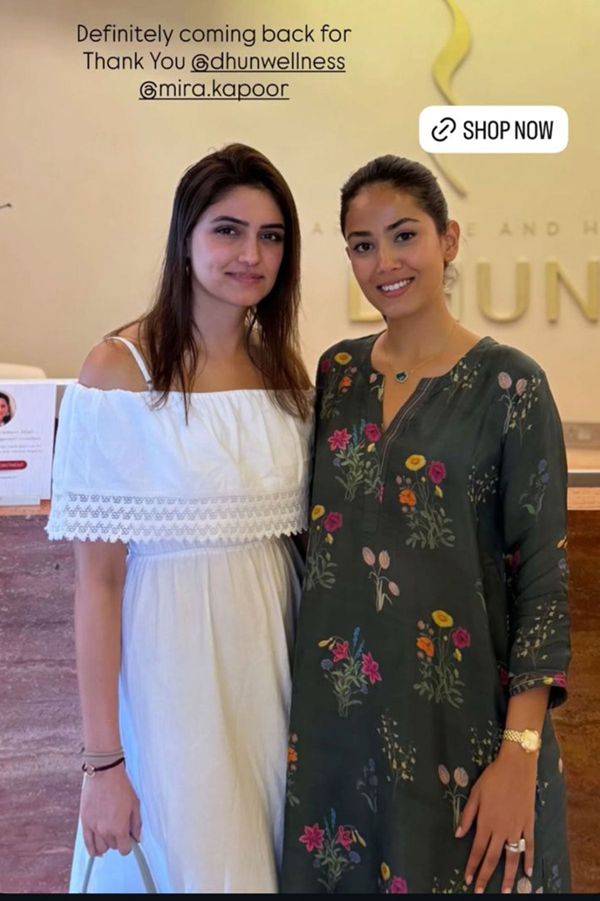 Mira Kapoor in Zaira Short Kurta Set