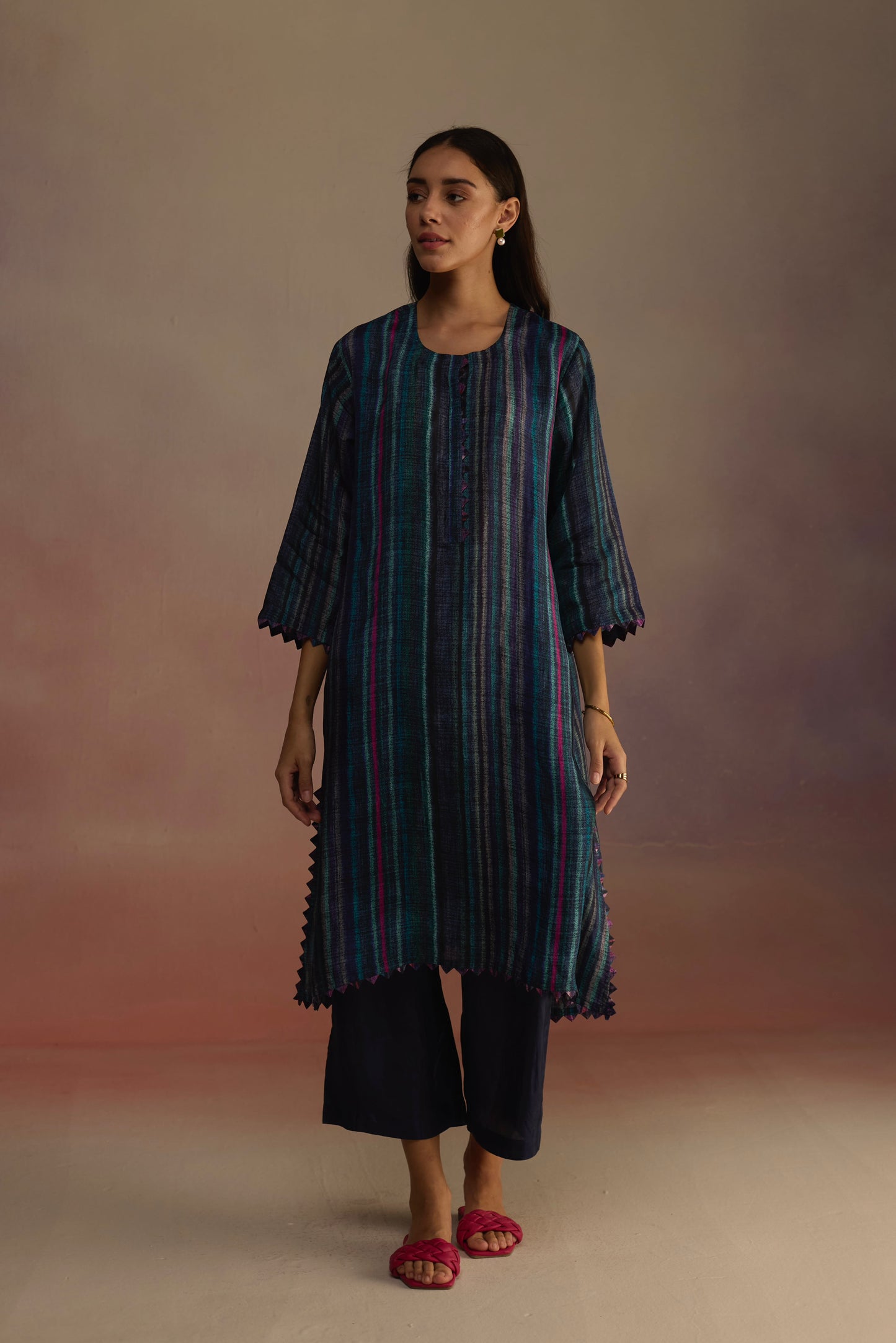 Awning Long Kurta Set