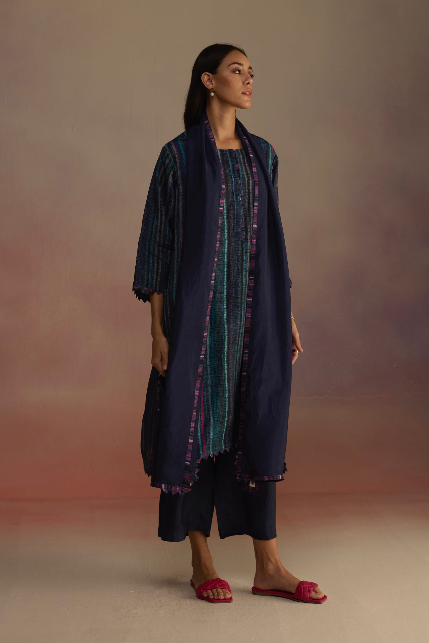 Awning Long Kurta Set