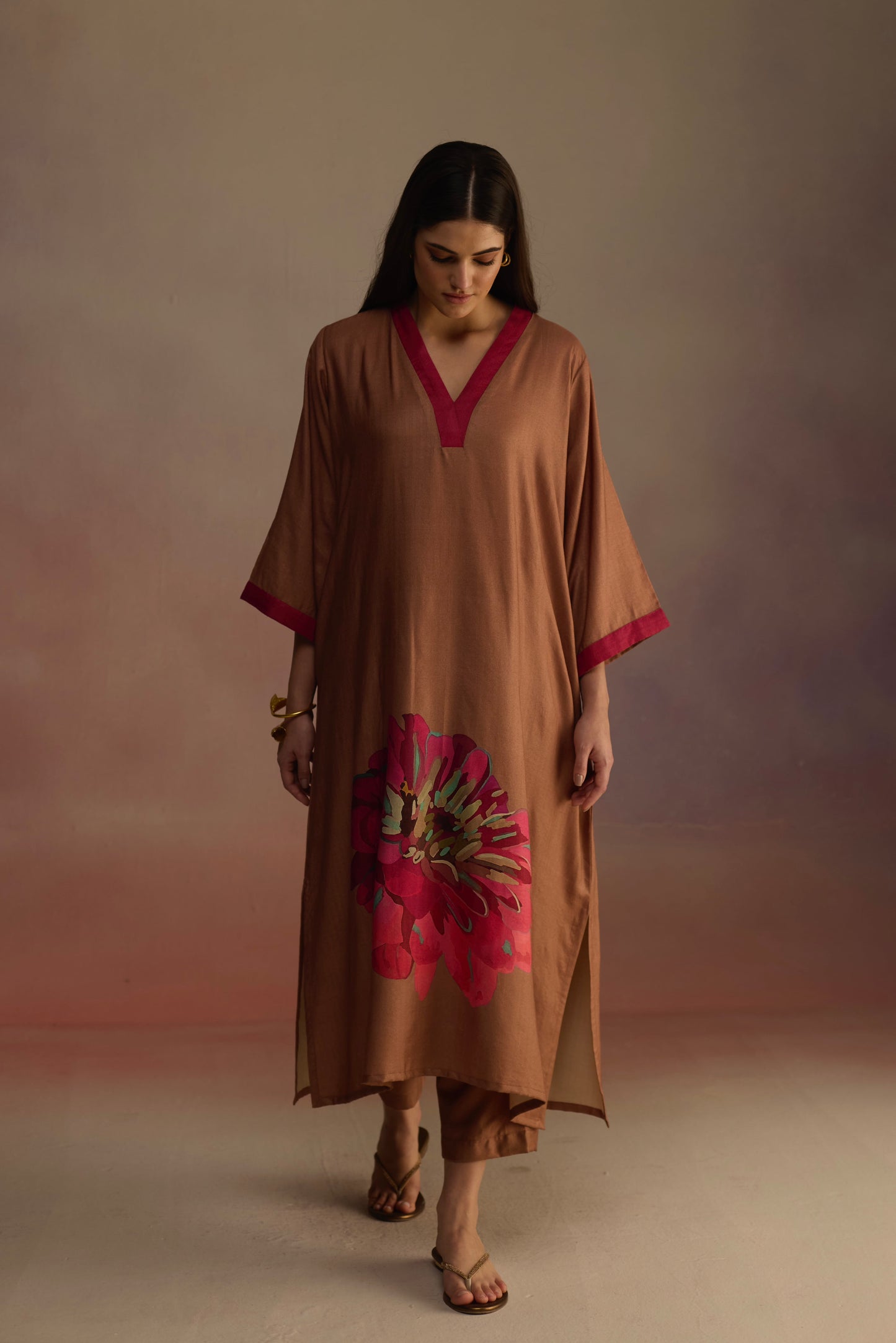 Woodapple Kurta Set