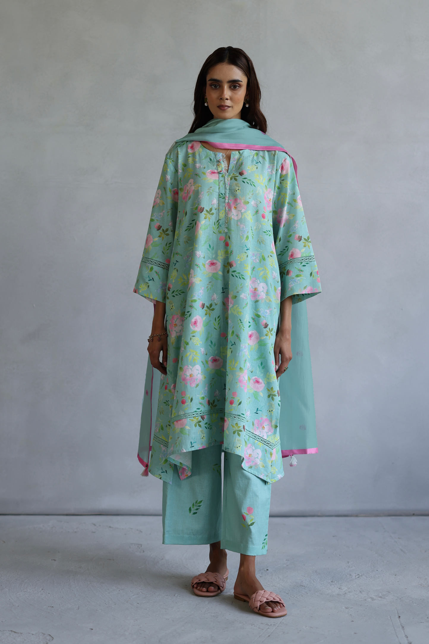 Hyacinth Kurta Set