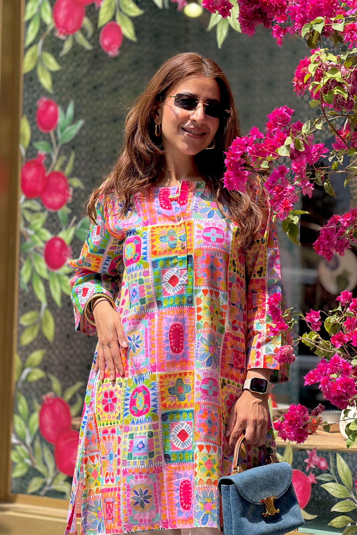 Rumina Malik in Isabella Kurta Set