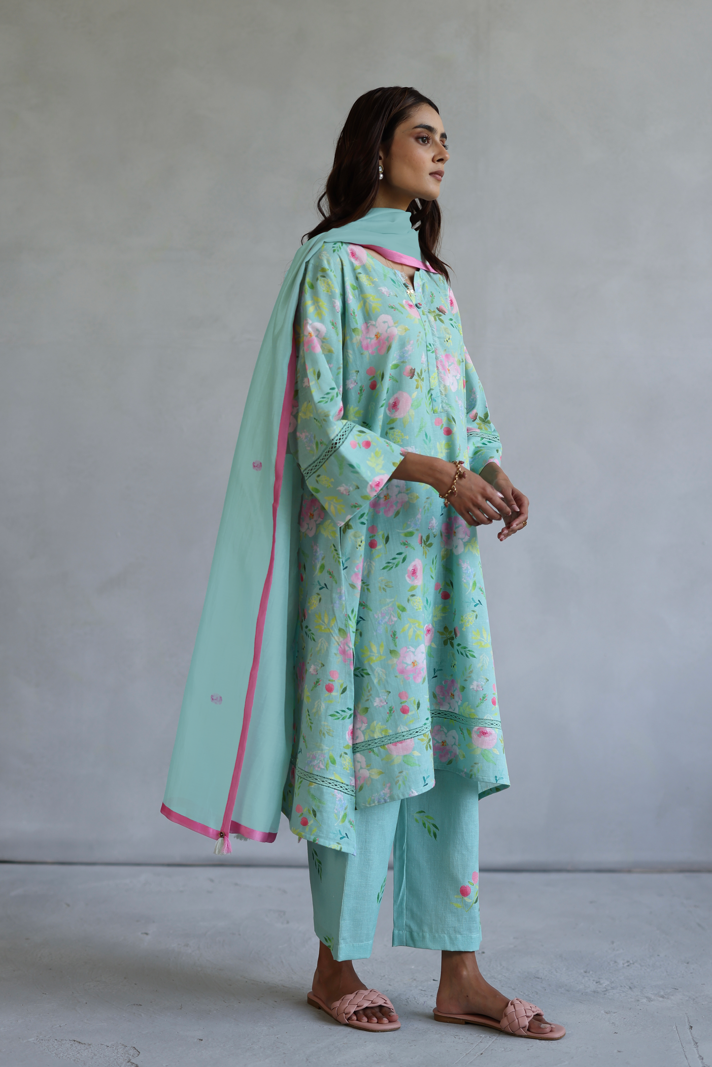 Hyacinth Kurta Set