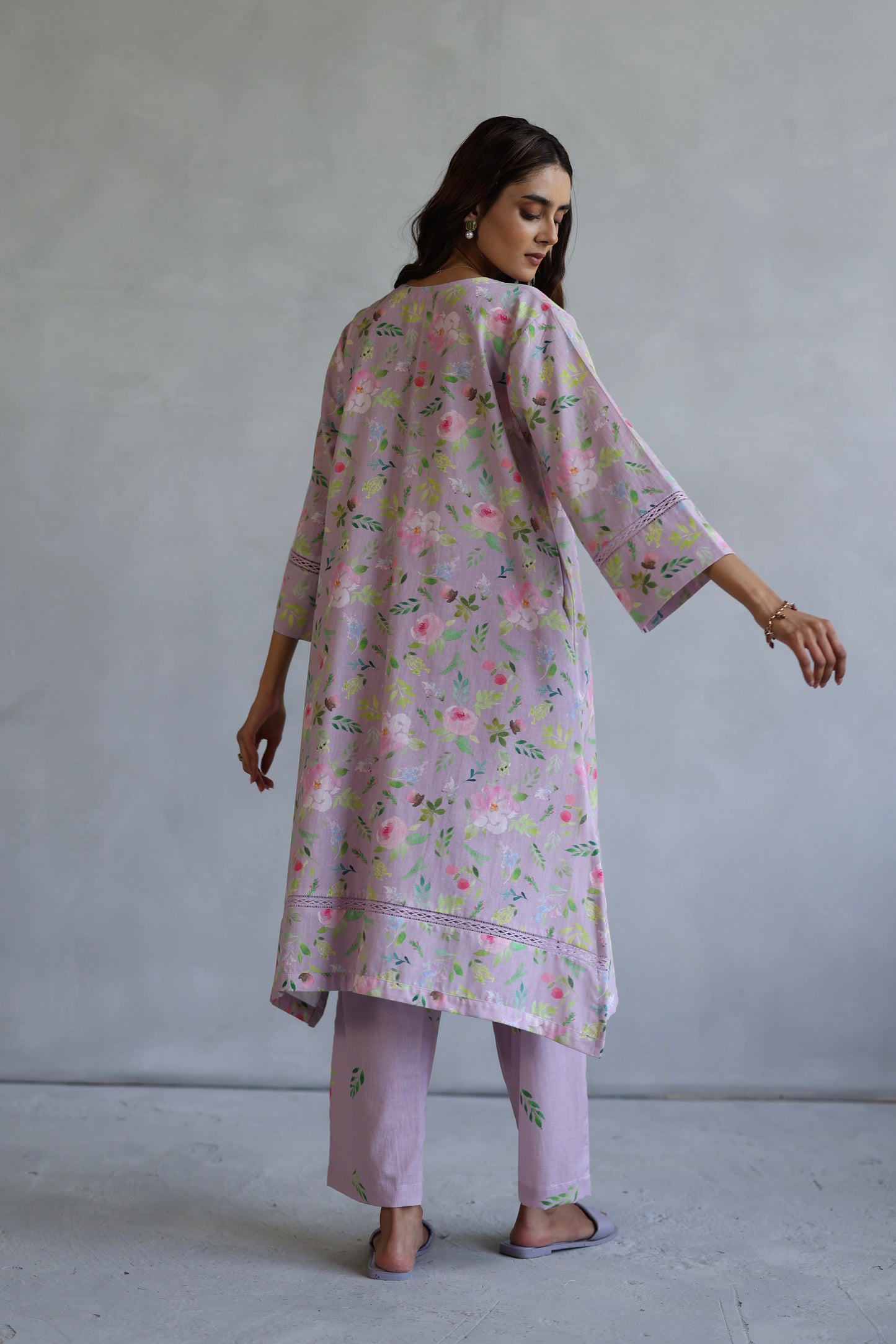 Hyacinth Kurta Set