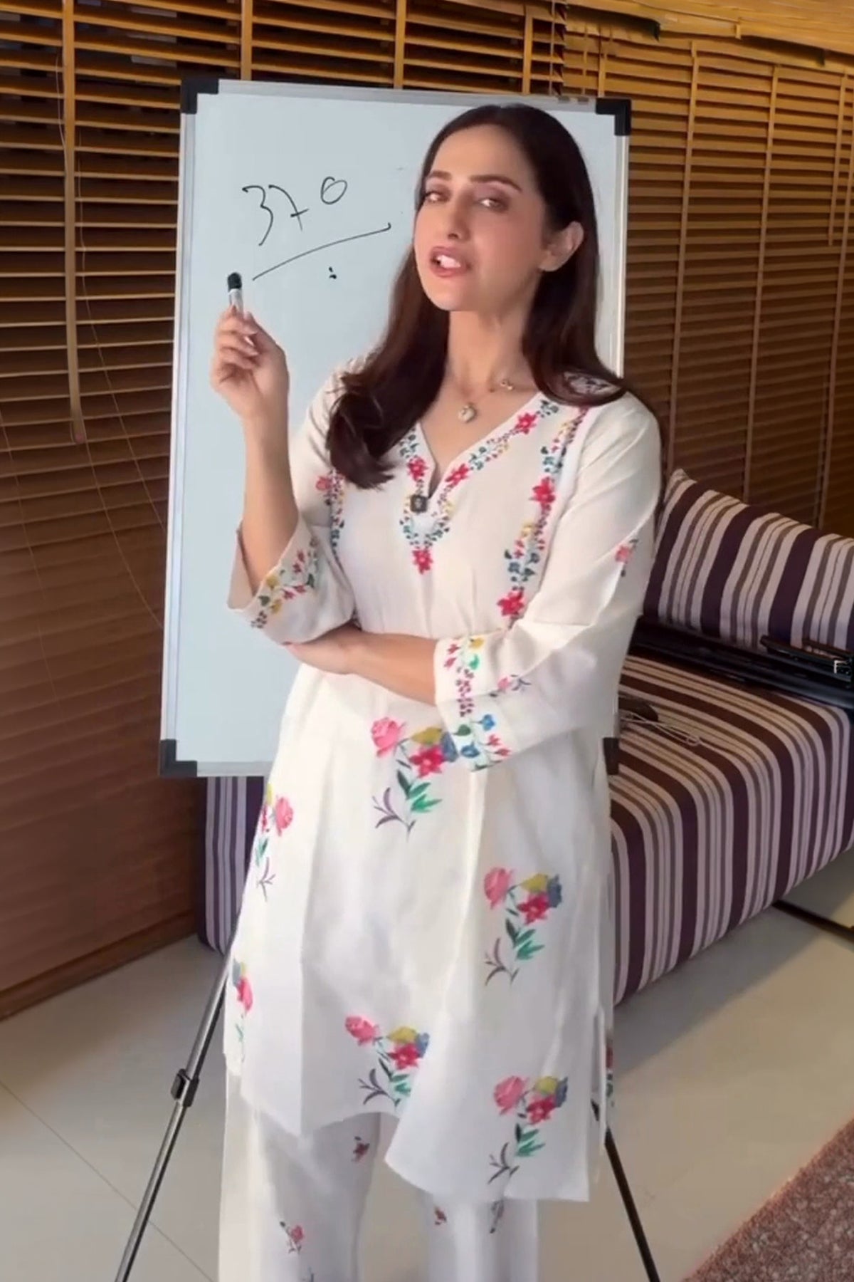 Kusha Kapila in Jardin Tunic Set