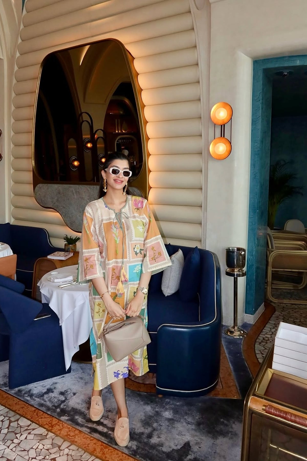 Hanna Khan In Seline Dress