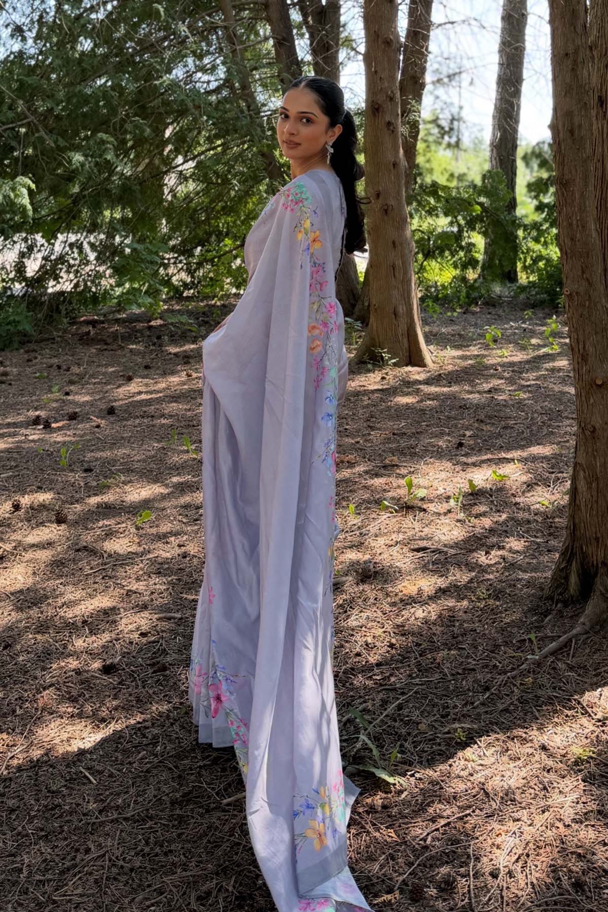 Shreya Singh in Marylebone Saree