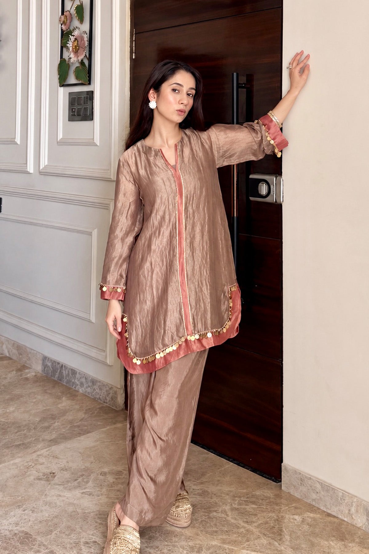 Manmeet Bajaj in Solene Kurta Set