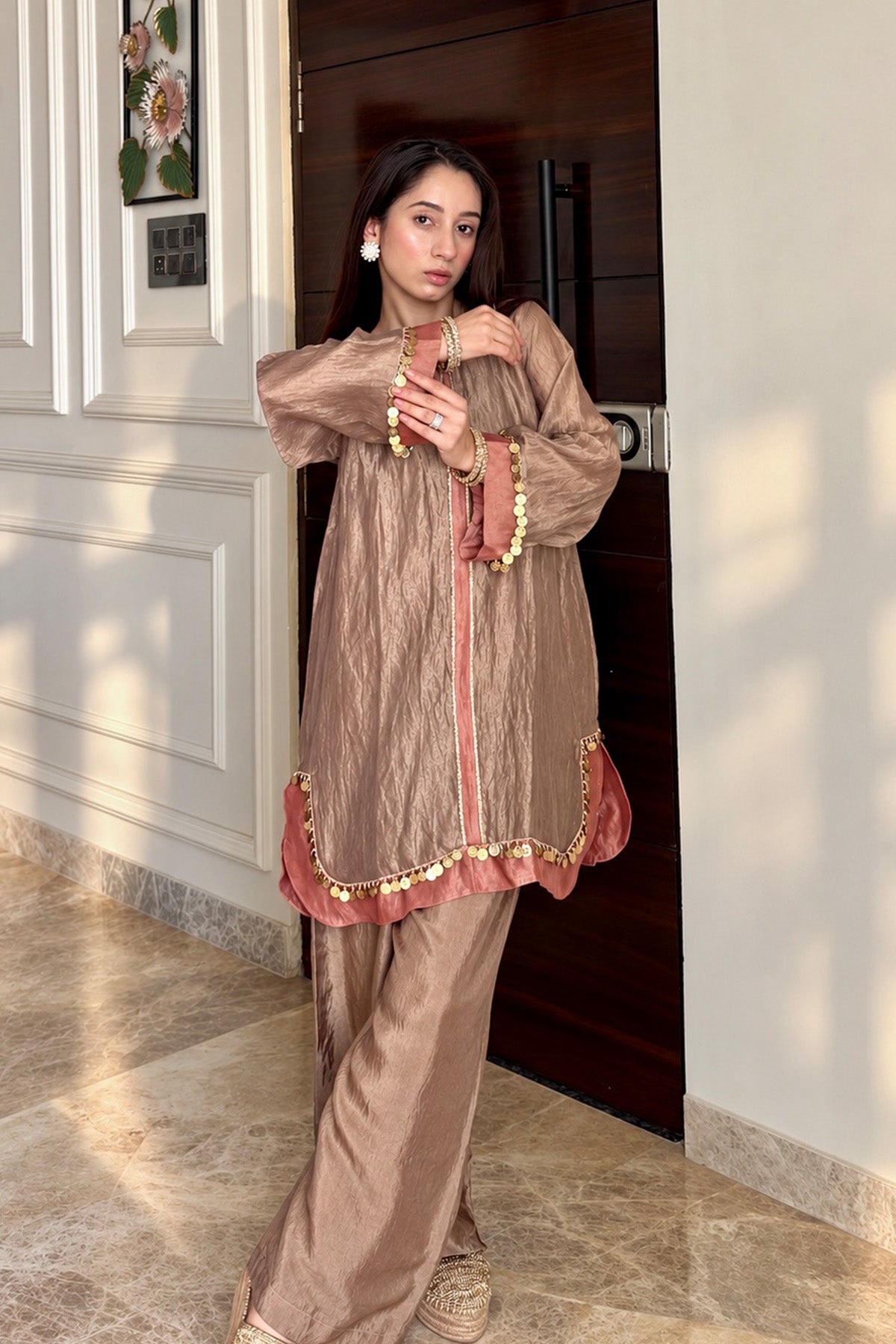 Manmeet Bajaj in Solene Kurta Set