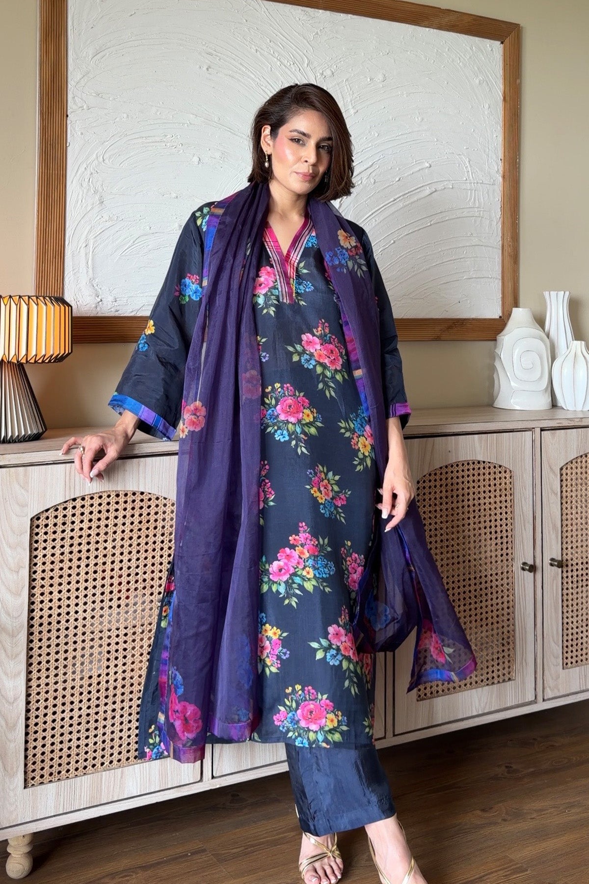 Roohi Marjara in Elsie Kurta Set