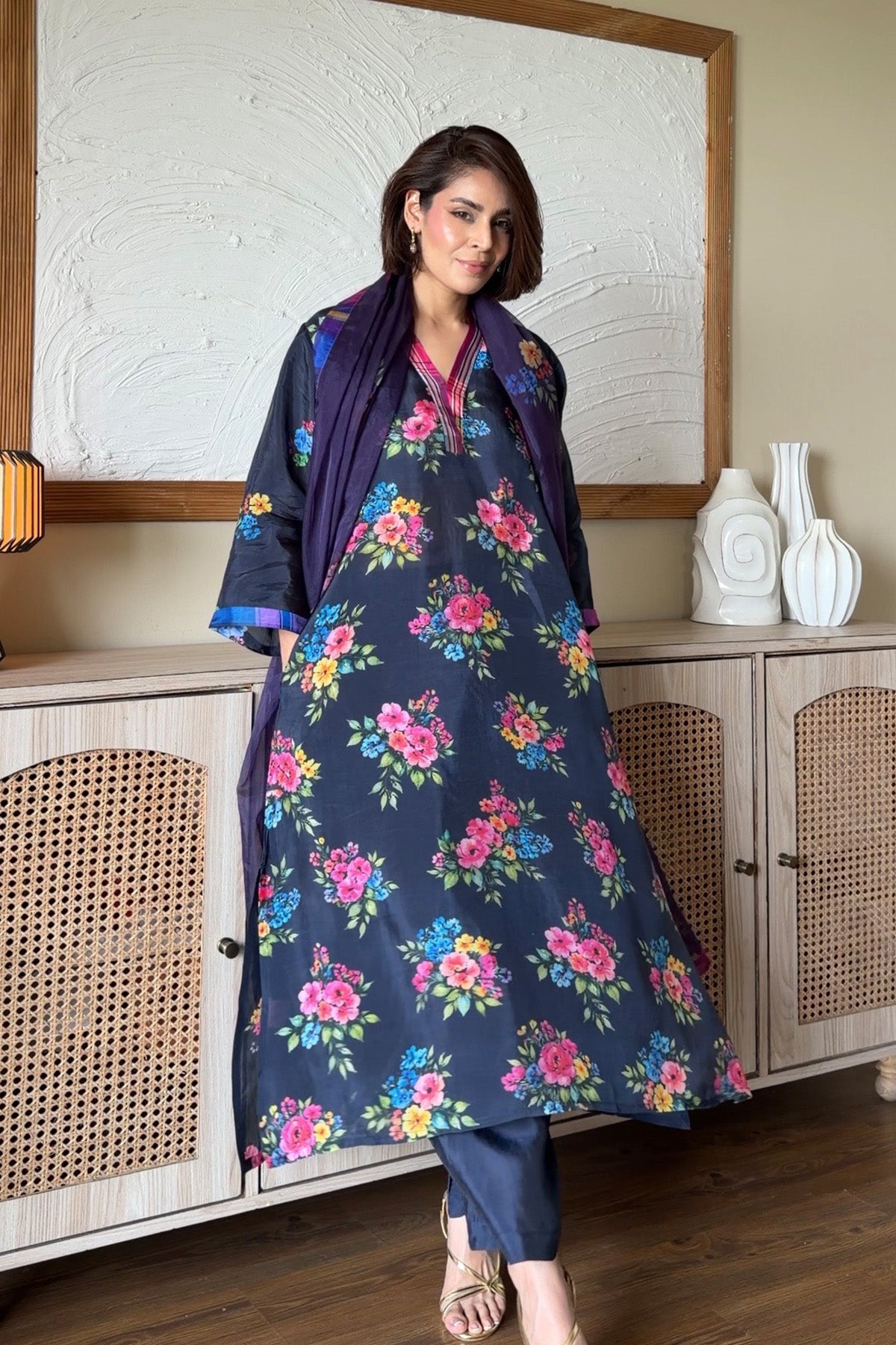 Roohi Marjara in Elsie Kurta Set