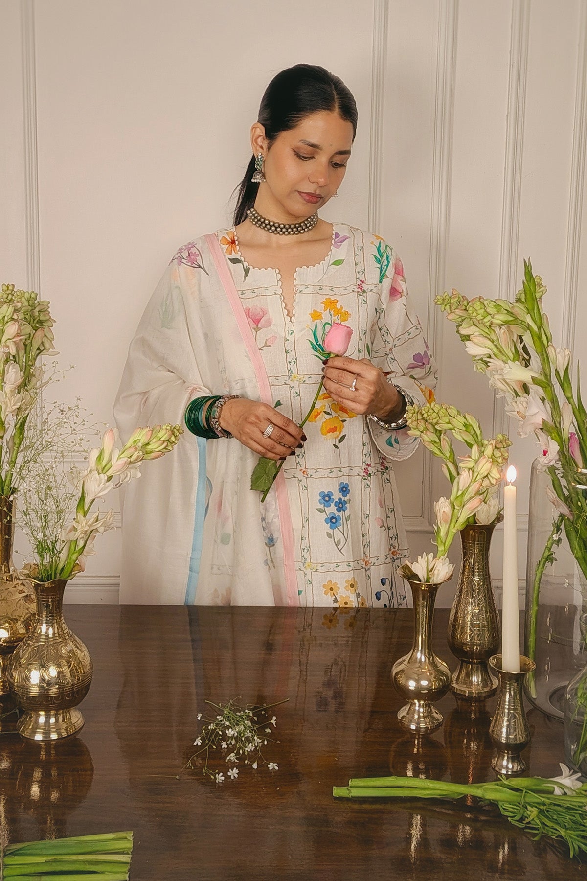 Indu Srimal In Esther Kurta Set