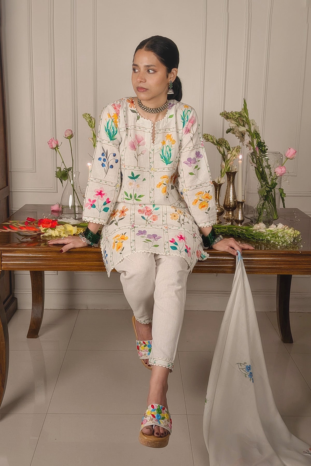 Indu Srimal In Esther Kurta Set