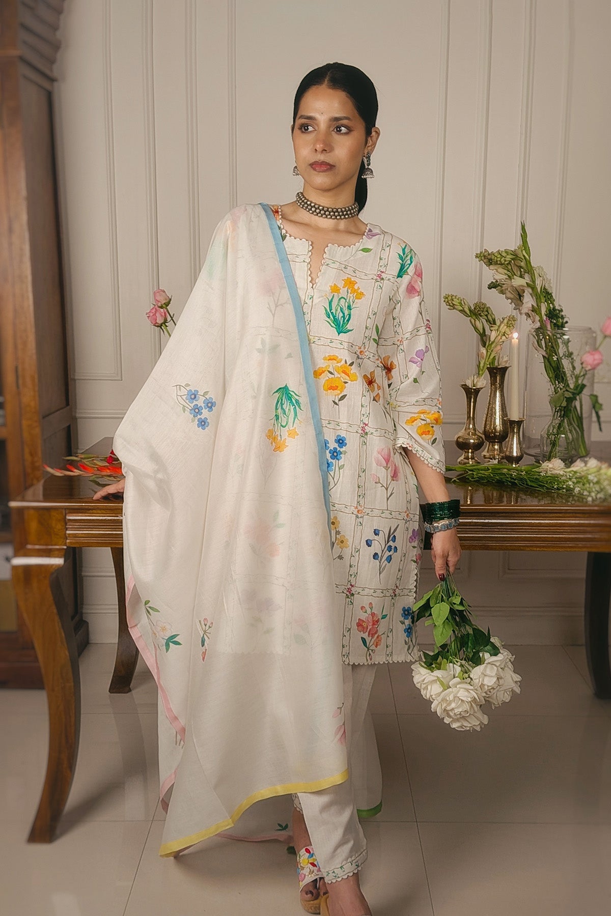 Indu Srimal In Esther Kurta Set