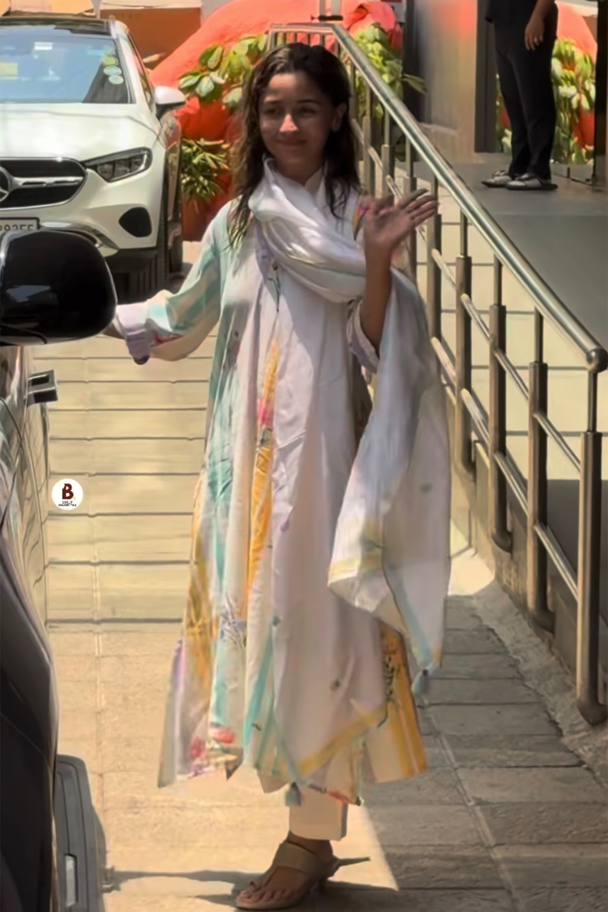 Alia Bhatt in Dahlia Kurta Set