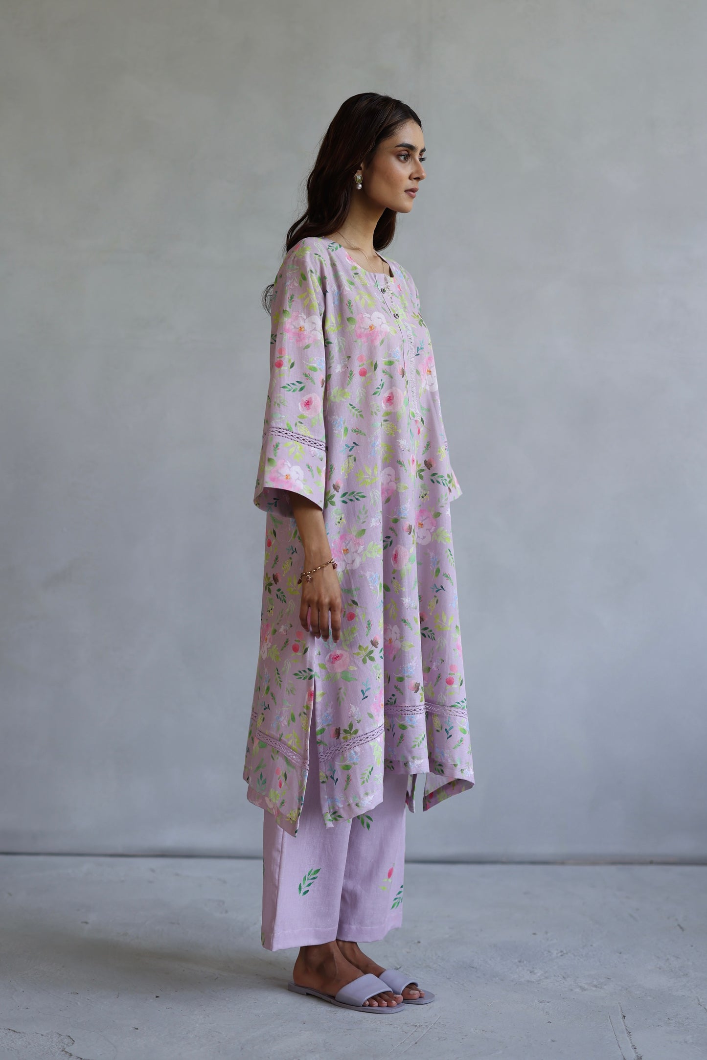 Hyacinth Kurta Set