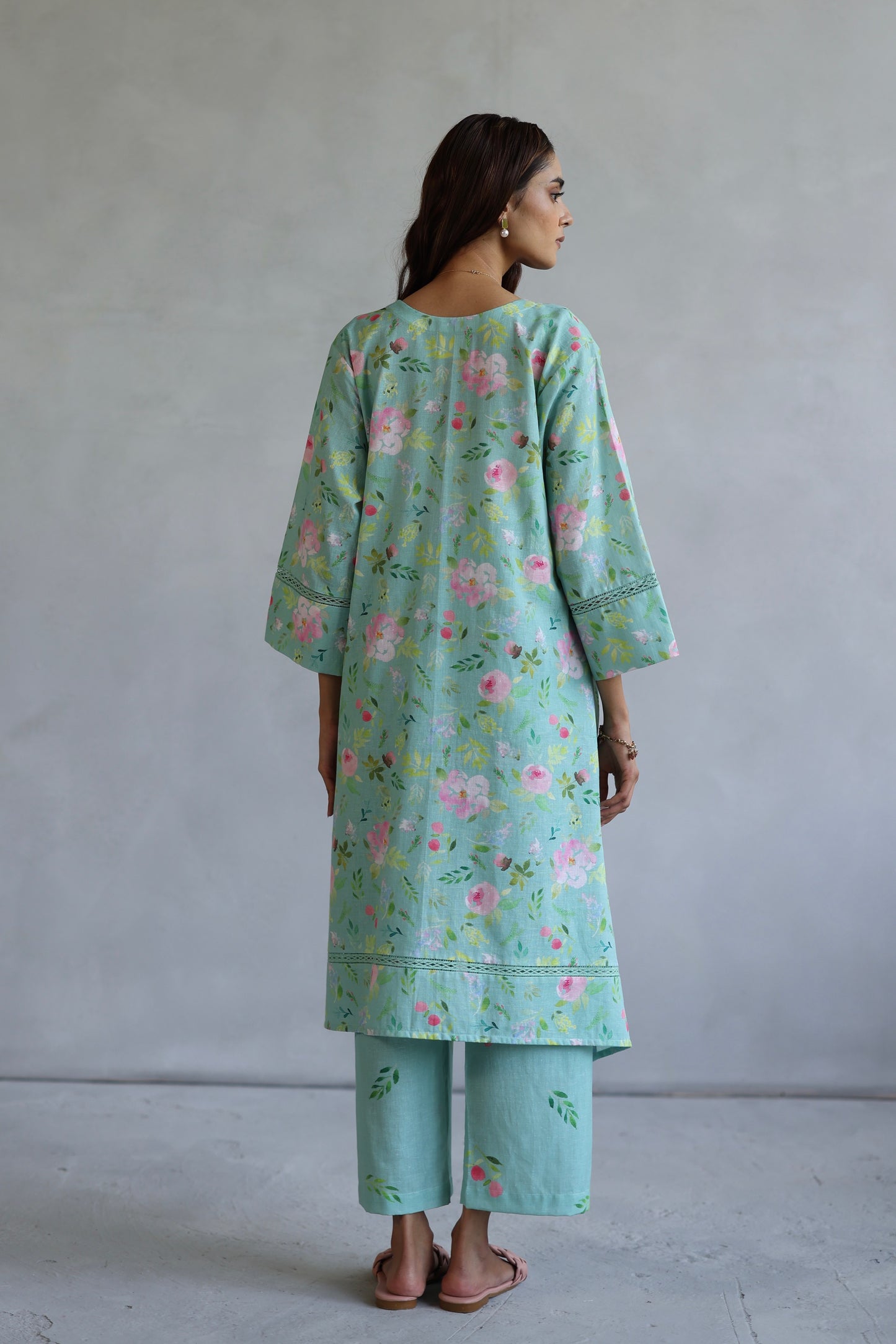 Hyacinth Kurta Set