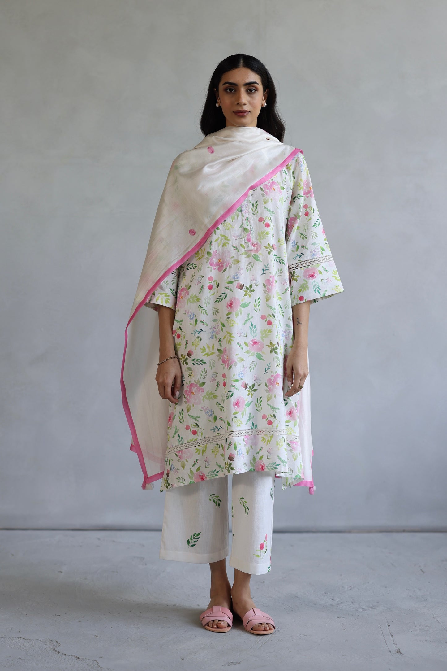 Hyacinth Kurta Set