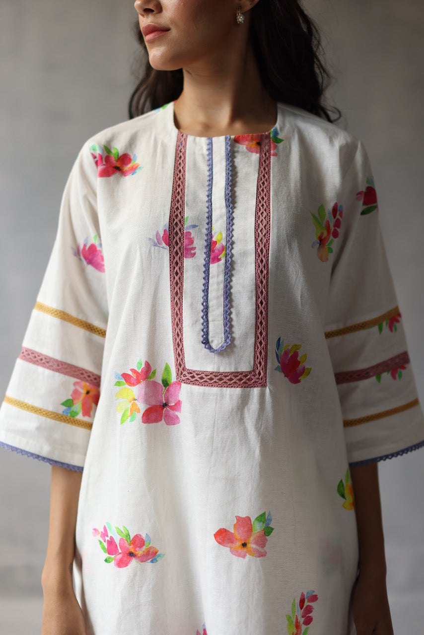 Heather Kurta Set