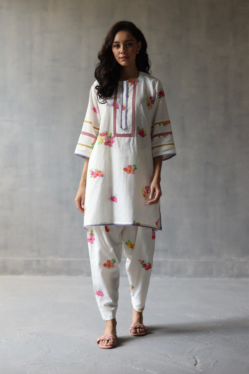 Heather Kurta Set