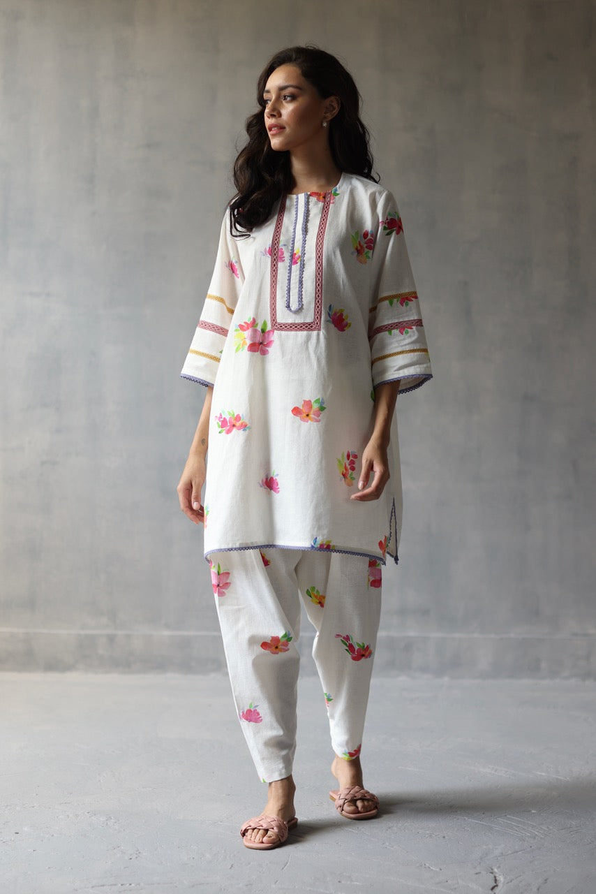 Heather Kurta Set