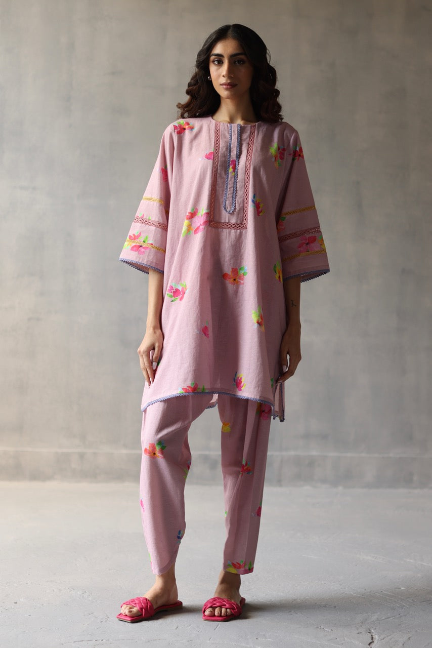 Heather Kurta Set