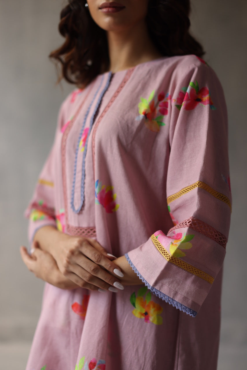 Heather Kurta Set